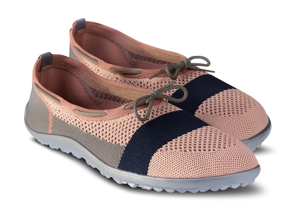 Leguano Barfußschuh »STLYE«, Ballerina, Slipper, Bequemschuh mit Schleife