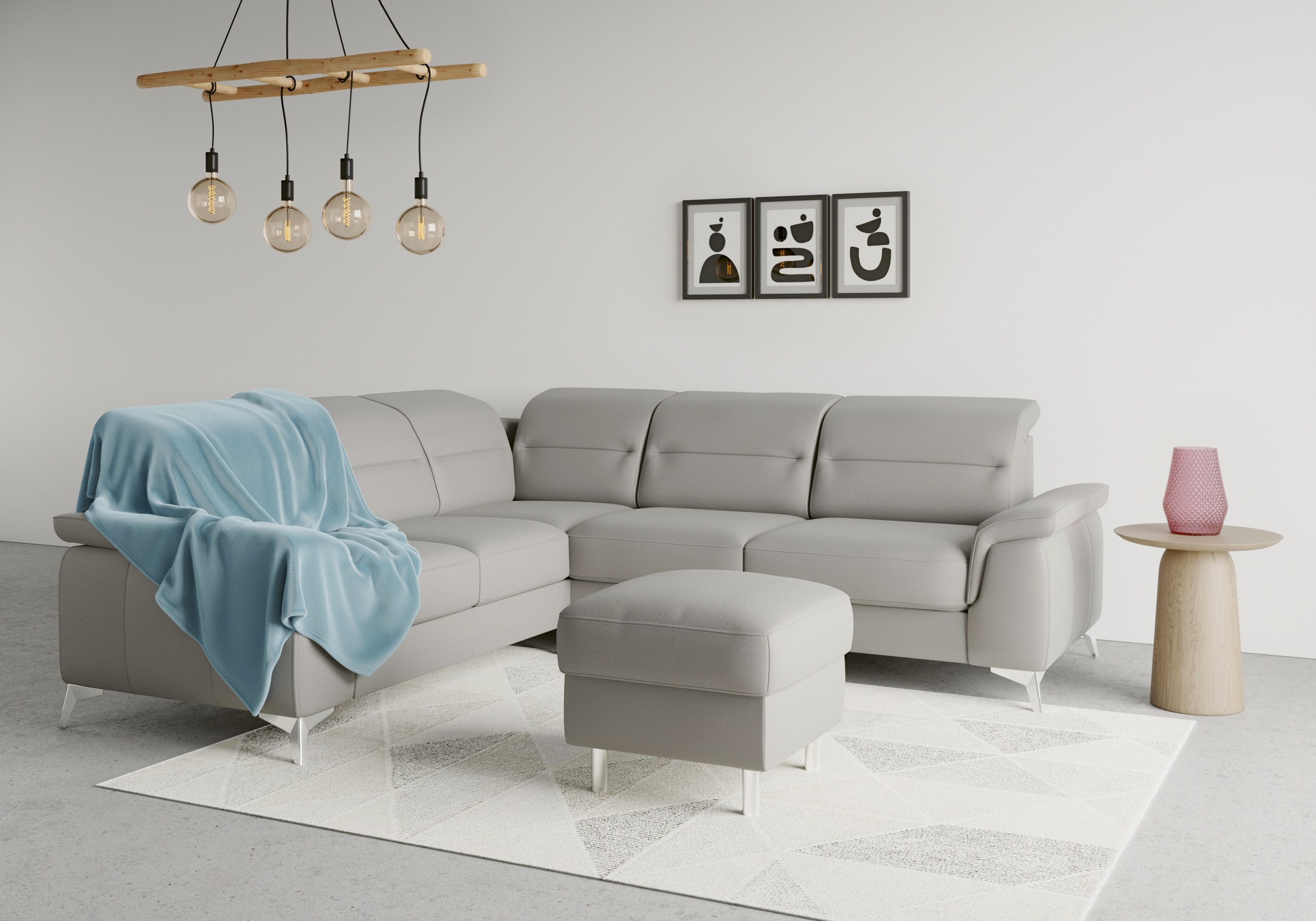 sit&more Sit&more Ecksofa »Sinatra L-Form« pasi...