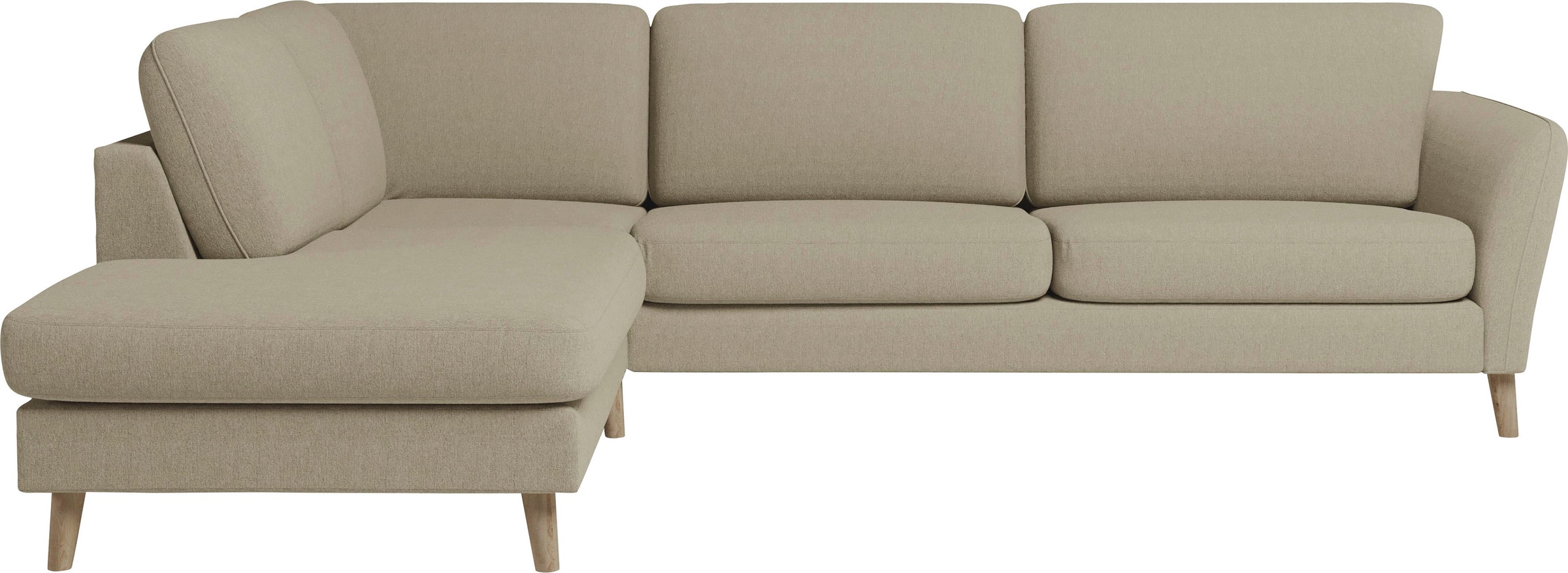 Home affaire Ecksofa "MARSEILLE 278/202 cm, L-Form, Ottom. rechts/links, ve günstig online kaufen