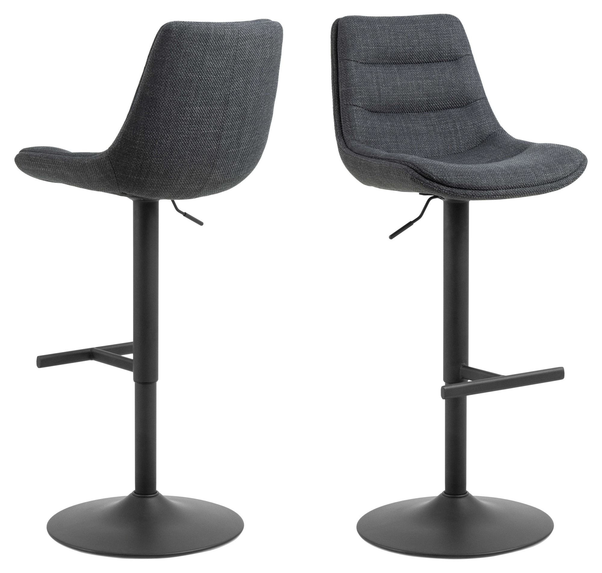 ACTONA GROUP Barhocker "Adisa" Set, 2 stk., 2 tlg. Barhocker, Basel dunkelg günstig online kaufen