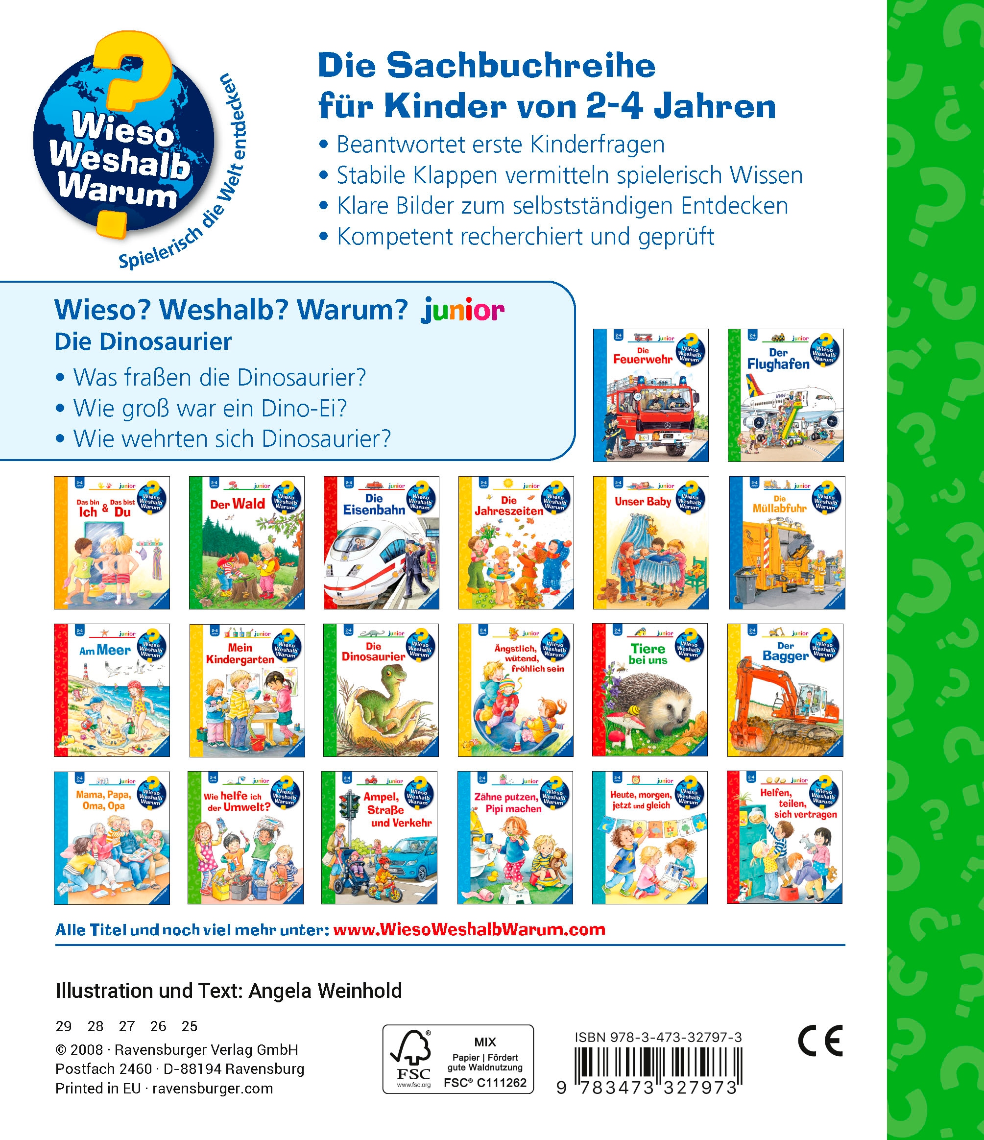 Ravensburger Buch »Wieso? Weshalb? Warum? junior, Band 25: Die Dinosaurier«