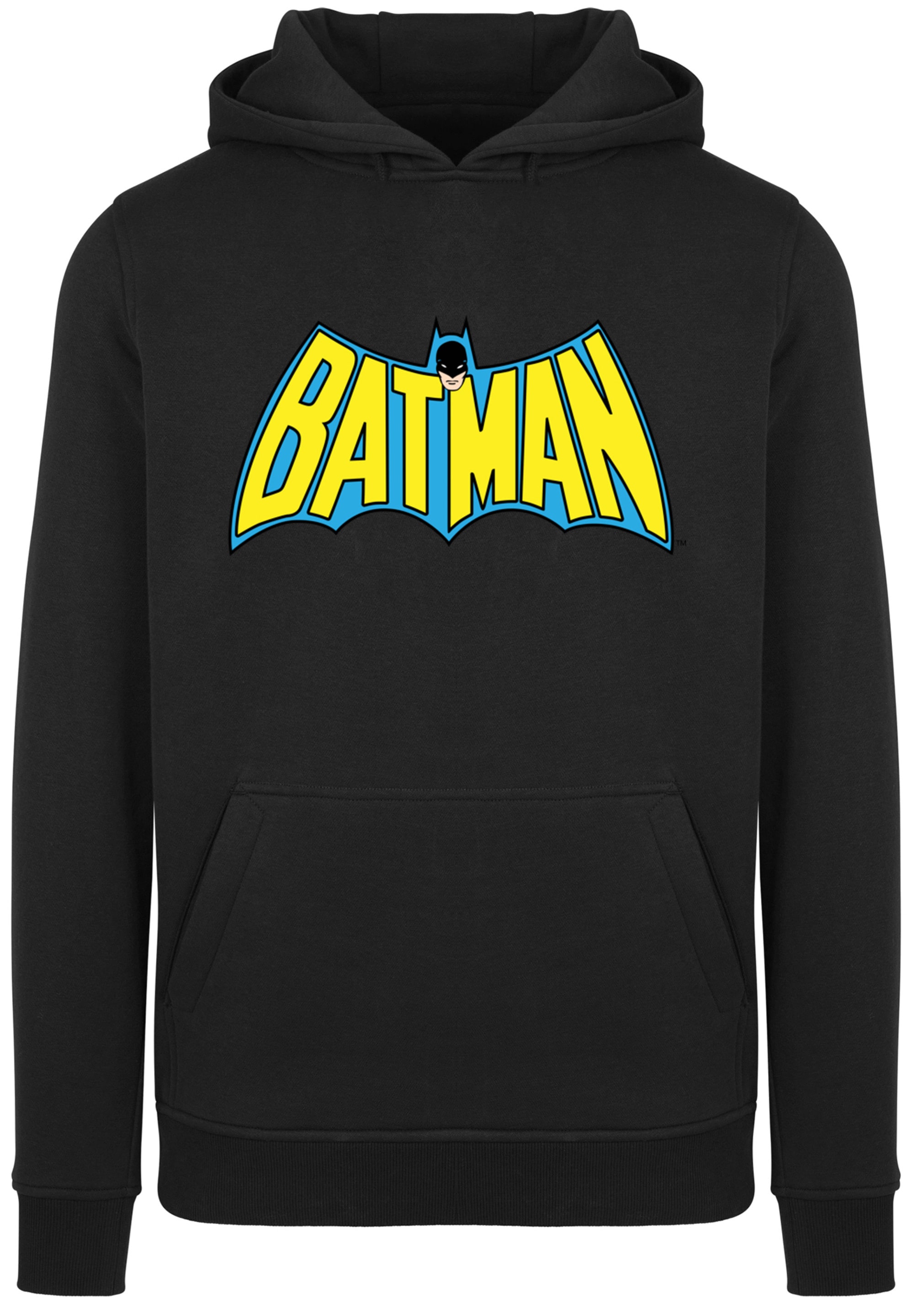 F4NT4STIC Kapuzenpullover »DC Comics Superhelden Batman Retro Logo«, Print