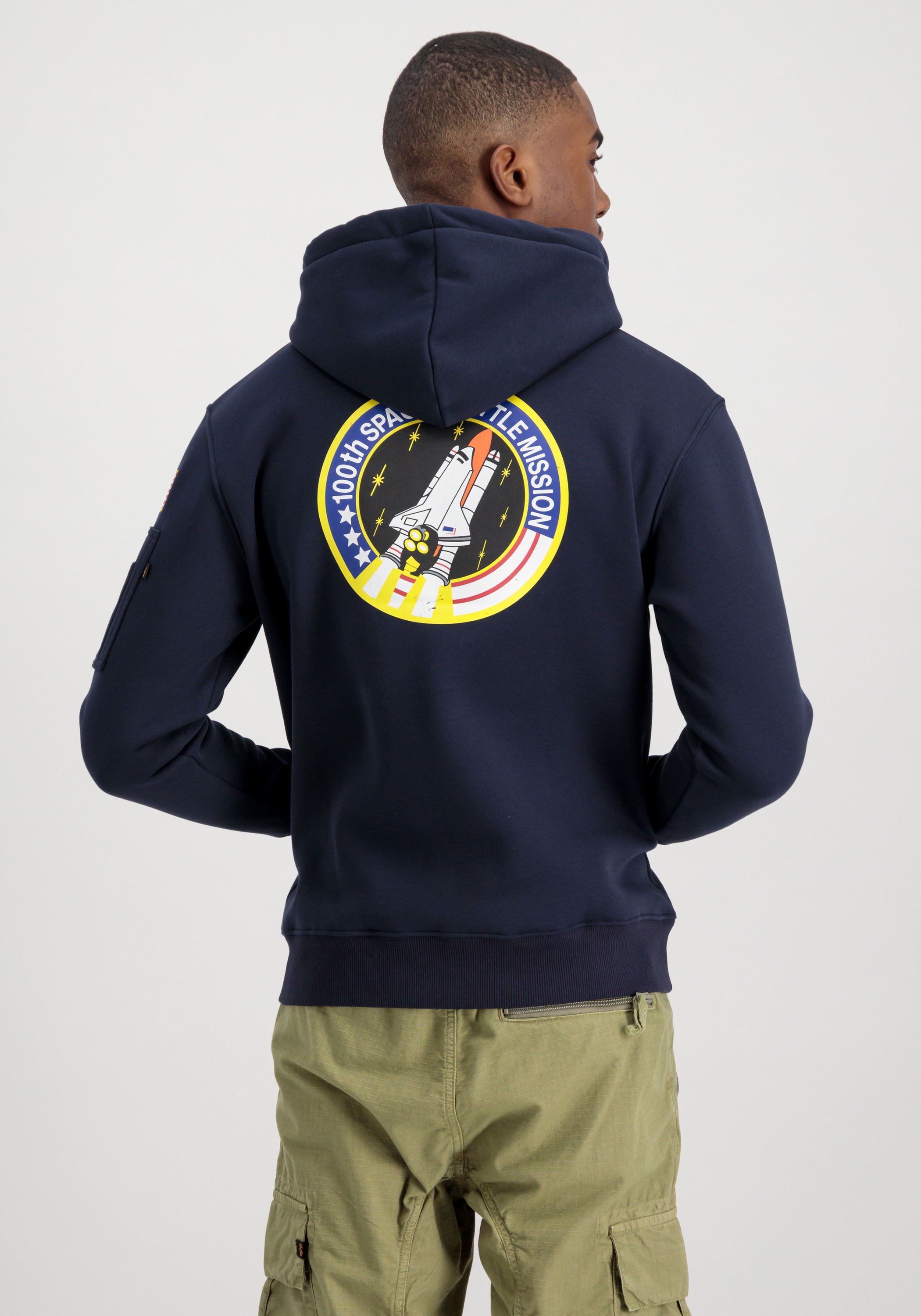 Alpha Industries Hoodie »Alpha Industries Men - Hoodies Space Shuttle Hoodie«