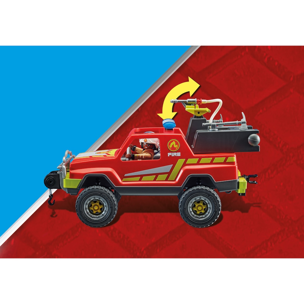 Playmobil® Konstruktions-Spielset »Feuerwehr-Löschtruck (71194), City Action«, (49 St.)