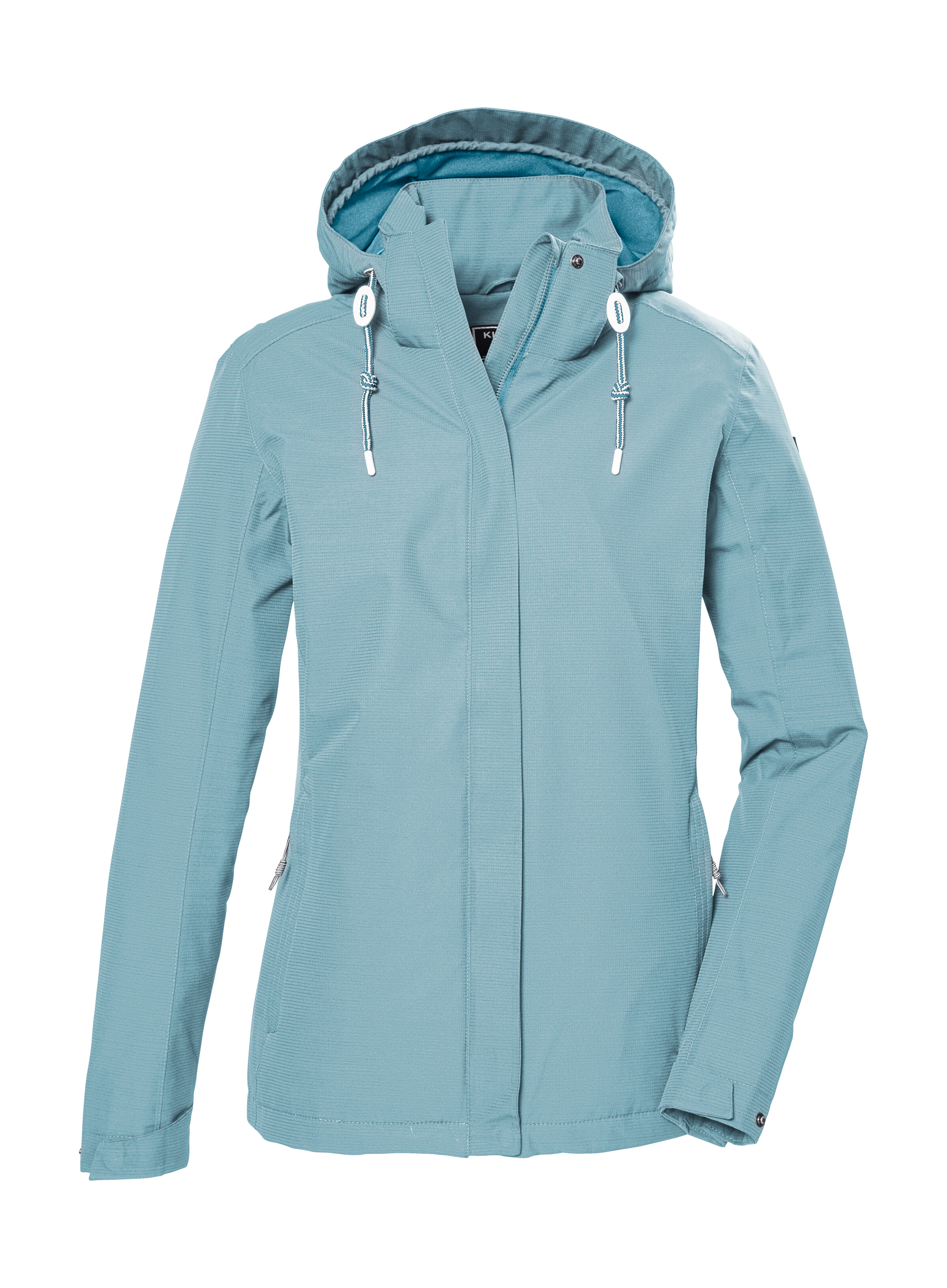 Killtec Outdoorjacke "KOS 61 WMN JCKT" Funktionsjacke: wasser- und winddicht, atmungsaktiv, abnehmbare Kapuze