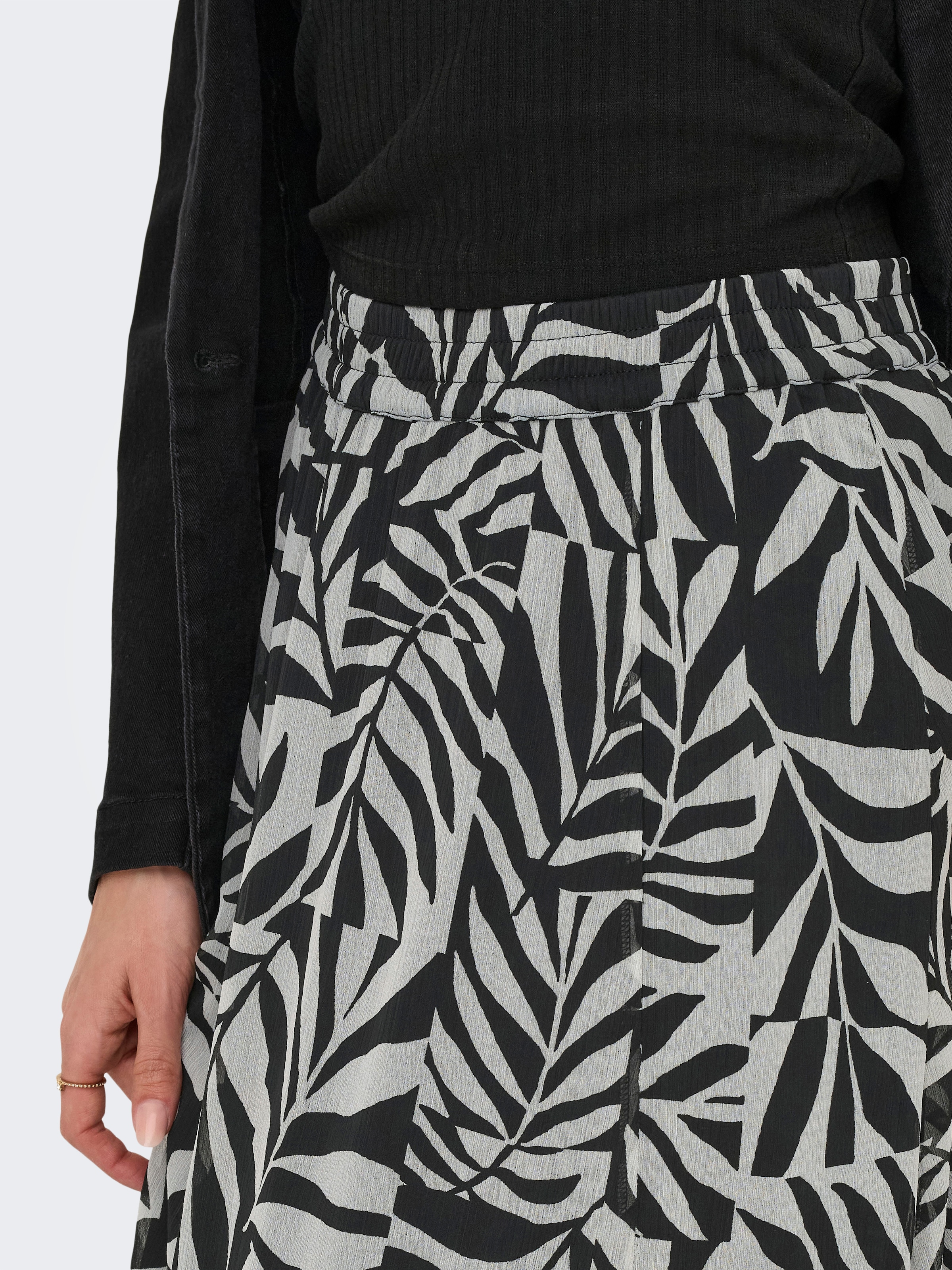 ONLY Faltenrock »ONLASTA LIFE SLIT ANKEL SKIRT PTM«