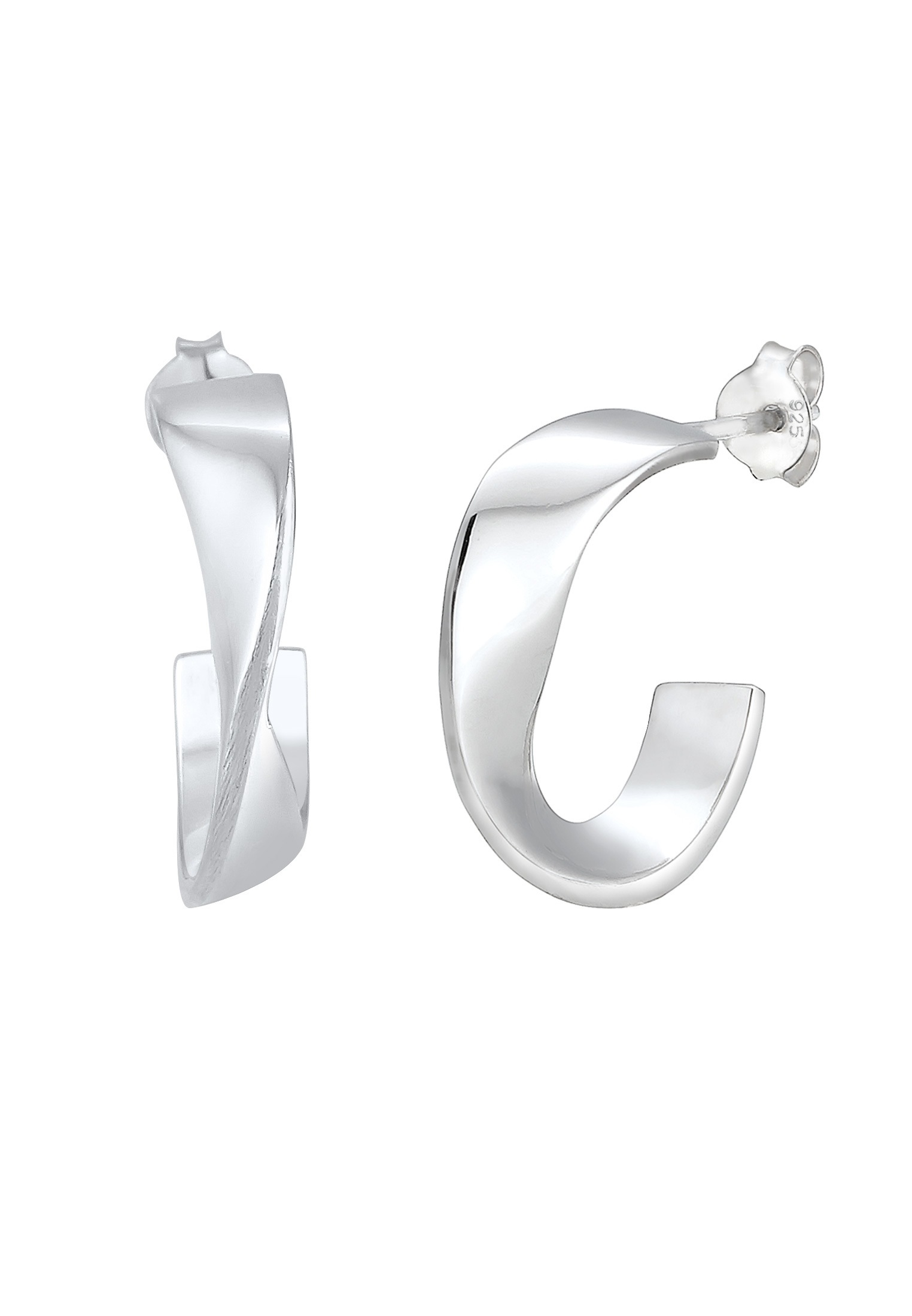 Elli Paar Creolen »Creolen Ohrstecker 925 Sterling Silber«