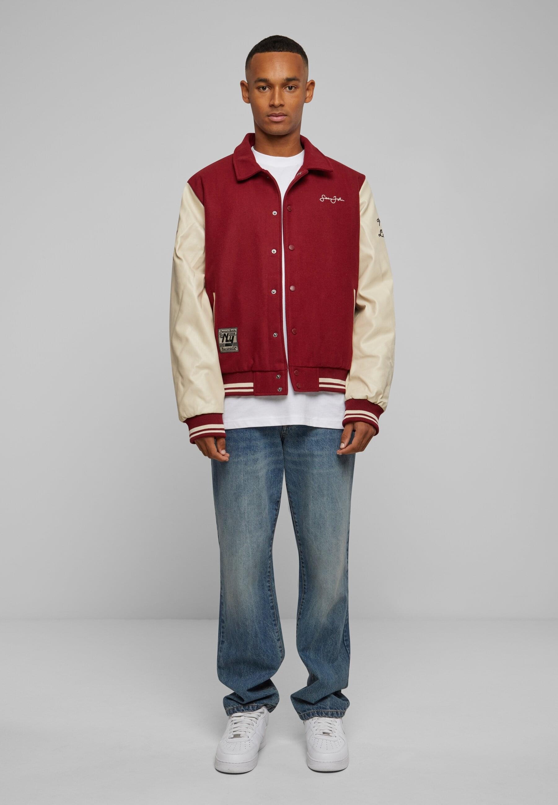 Sean John Collegejacke »Sean John Herren«, (1 St.), ohne Kapuze