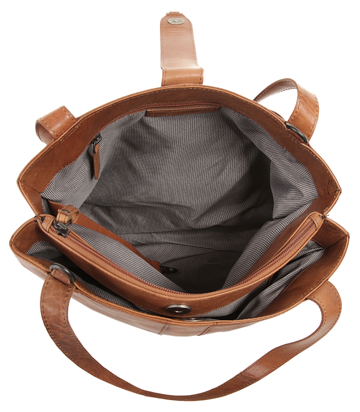 Spikes & Sparrow Shopper, echt Leder