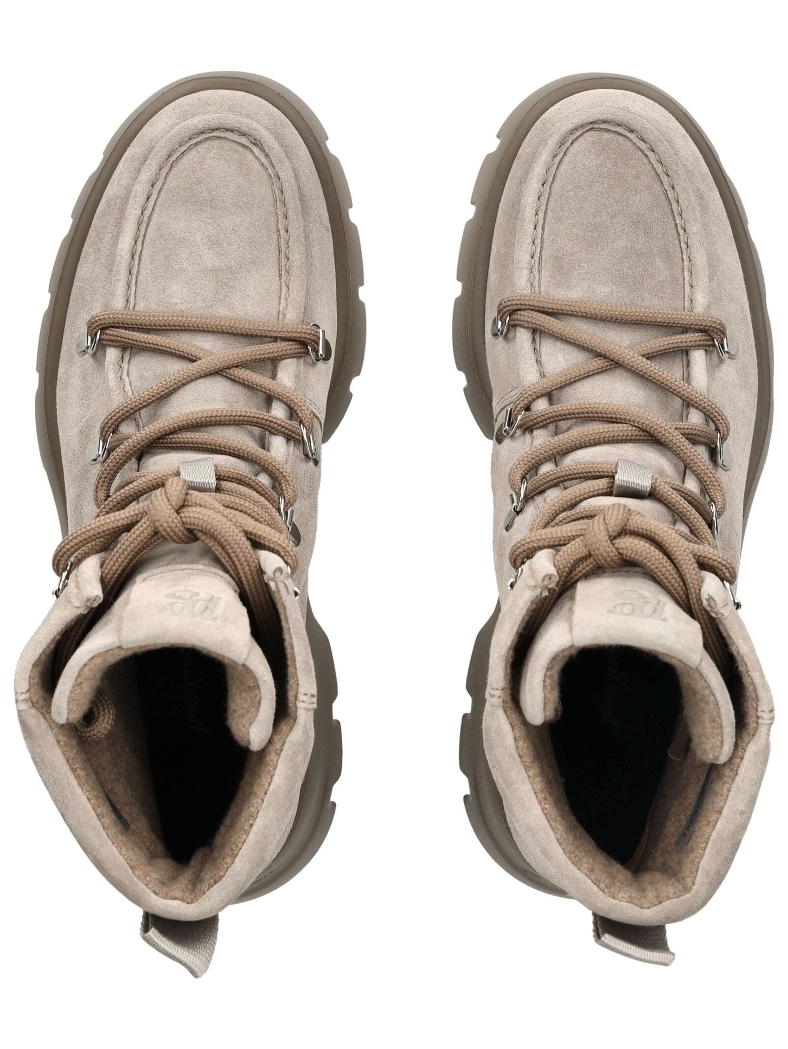 Paul Green Schnürstiefelette »Paul Green Stiefelette Veloursleder«