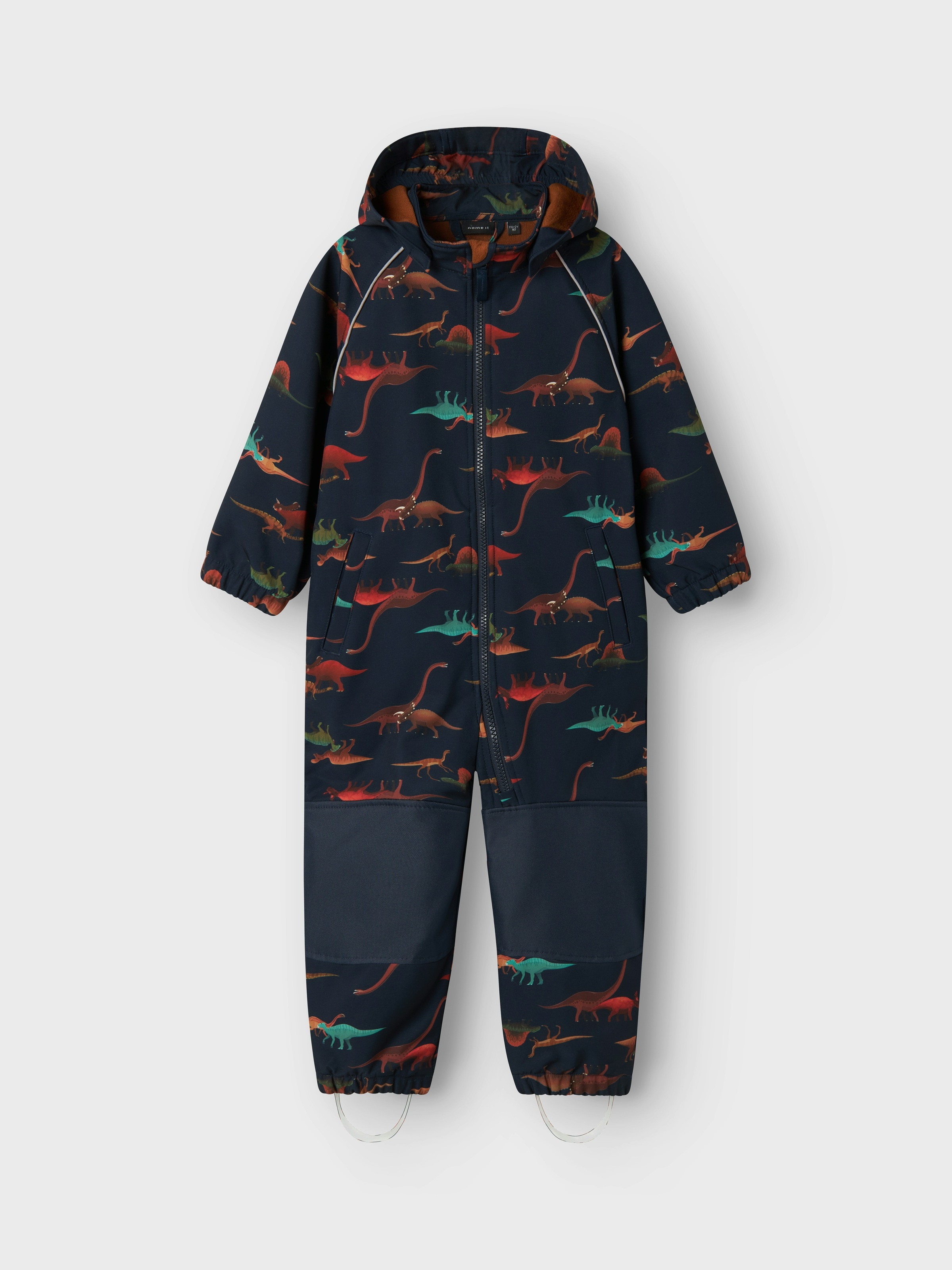 Name It Overall »NMMALFA08 SOFTSHELL SUIT AOP 1FO NOOS«, mit dekorativen und reflektierenden Details