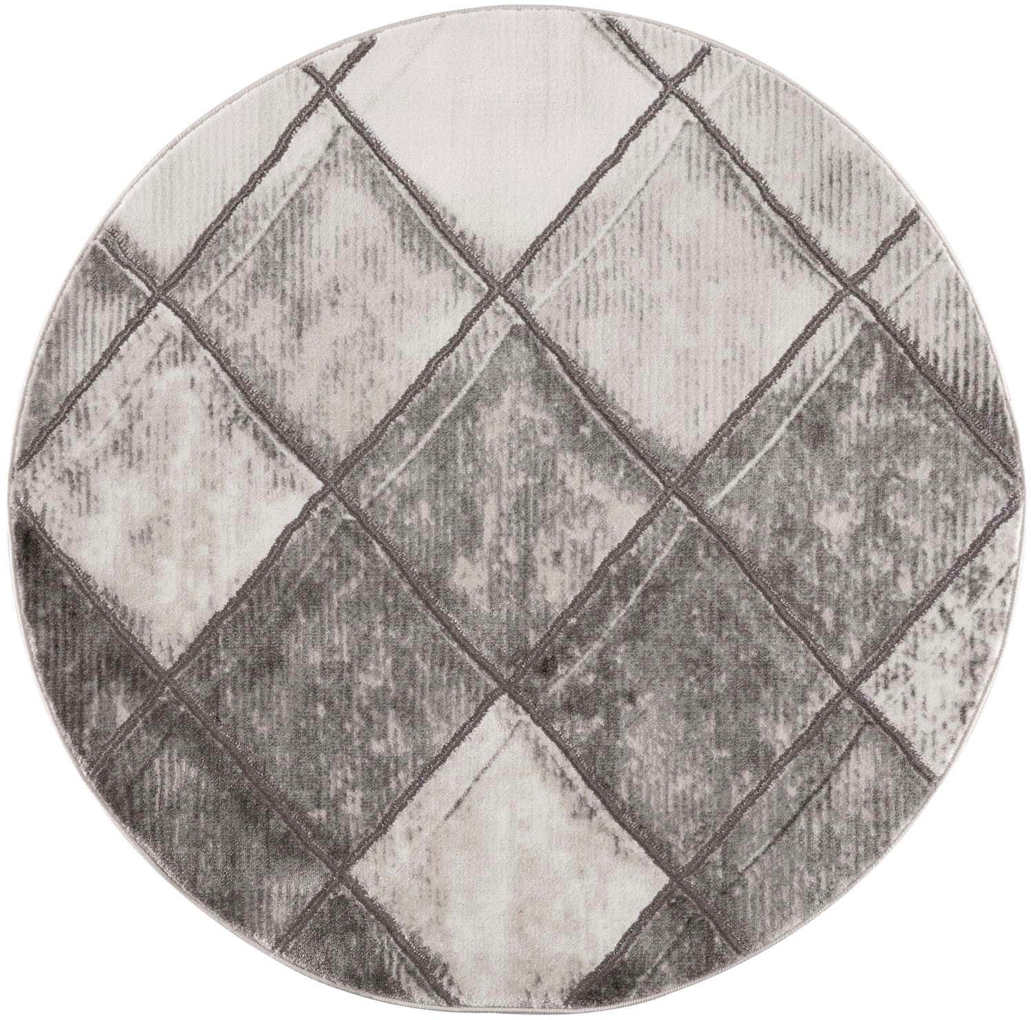 Carpet City Teppich "Noa 9313" rund 11 mm Höhe Kurzflor, Modern, Weicher Fo günstig online kaufen