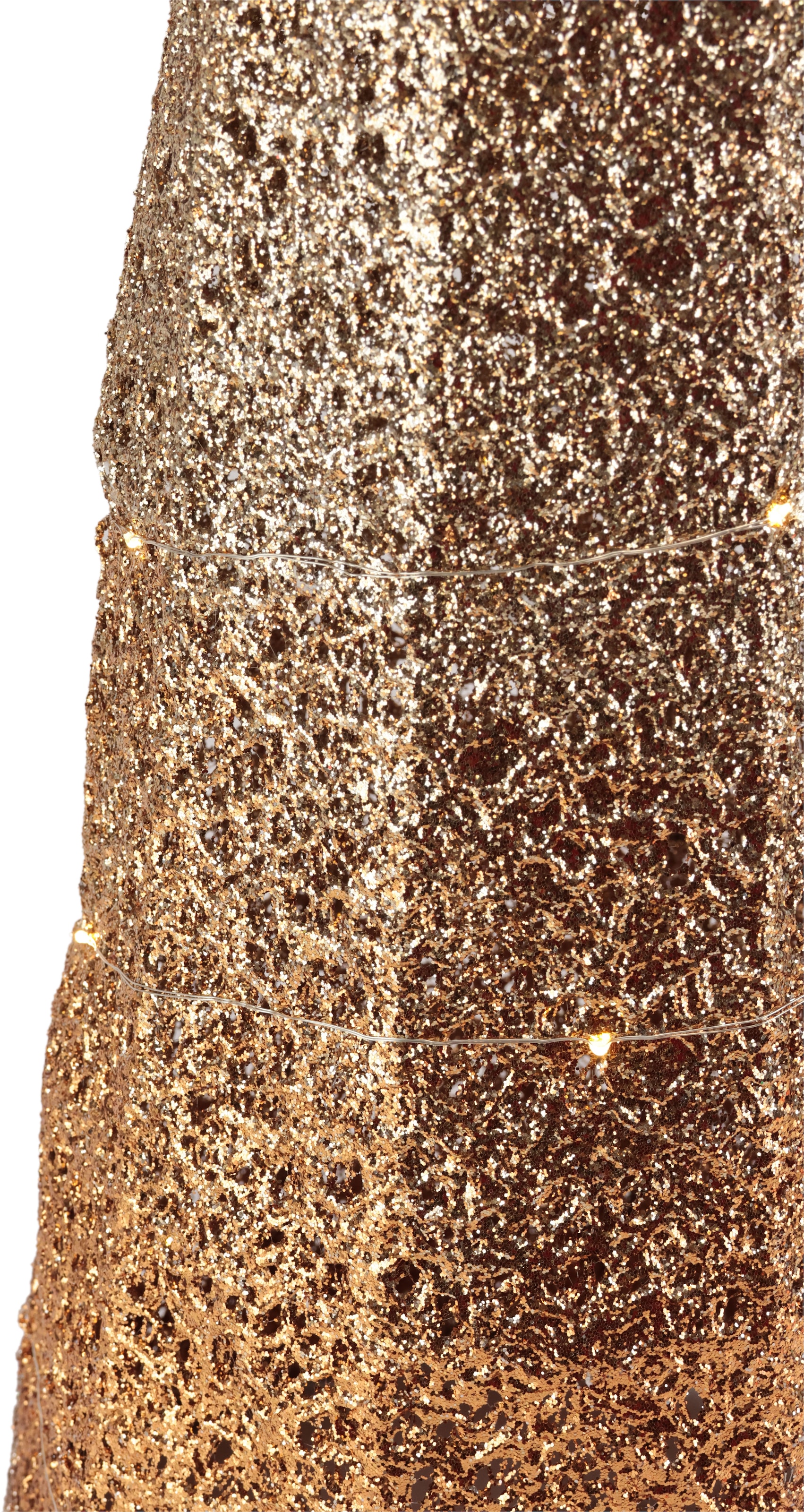 I.GE.A. LED-Dekofigur »LED-Pyramide« Tannenbaum Baum batteriebetrieben warmweiß Weihnachtsdeko innen