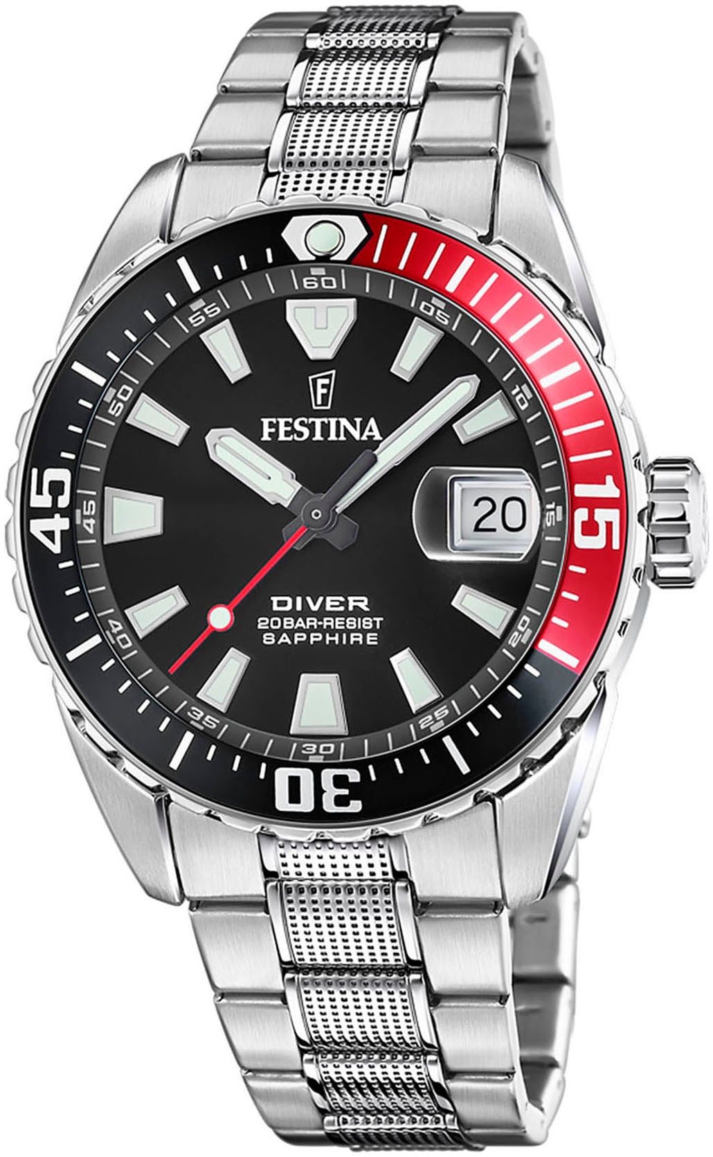 Festina Taucheruhr »The Originals/Diver«, Armbanduhr, Quarzuhr, Herrenuhr