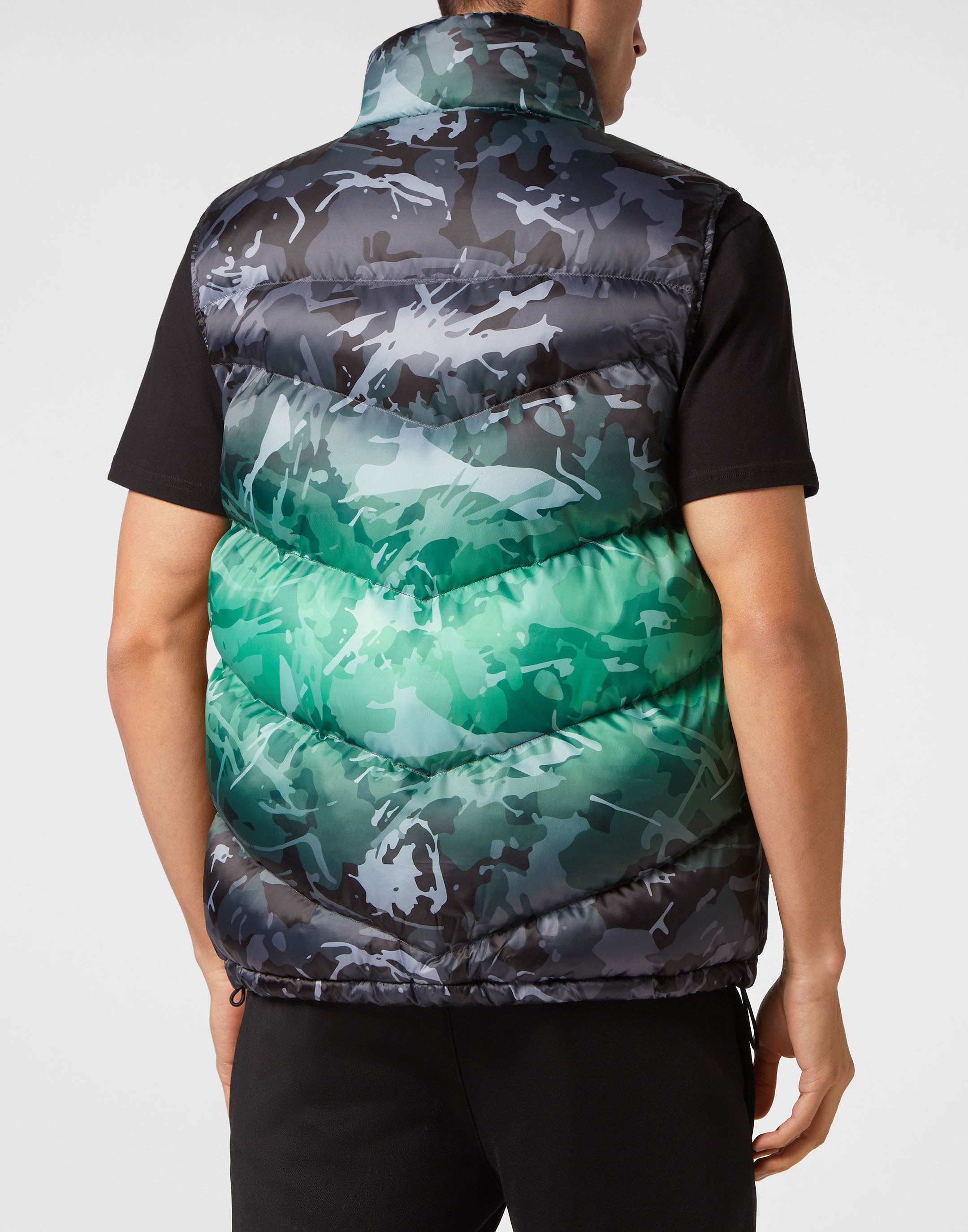 Thumbnail - PLEIN SPORT Kurzweste "Camouflage"