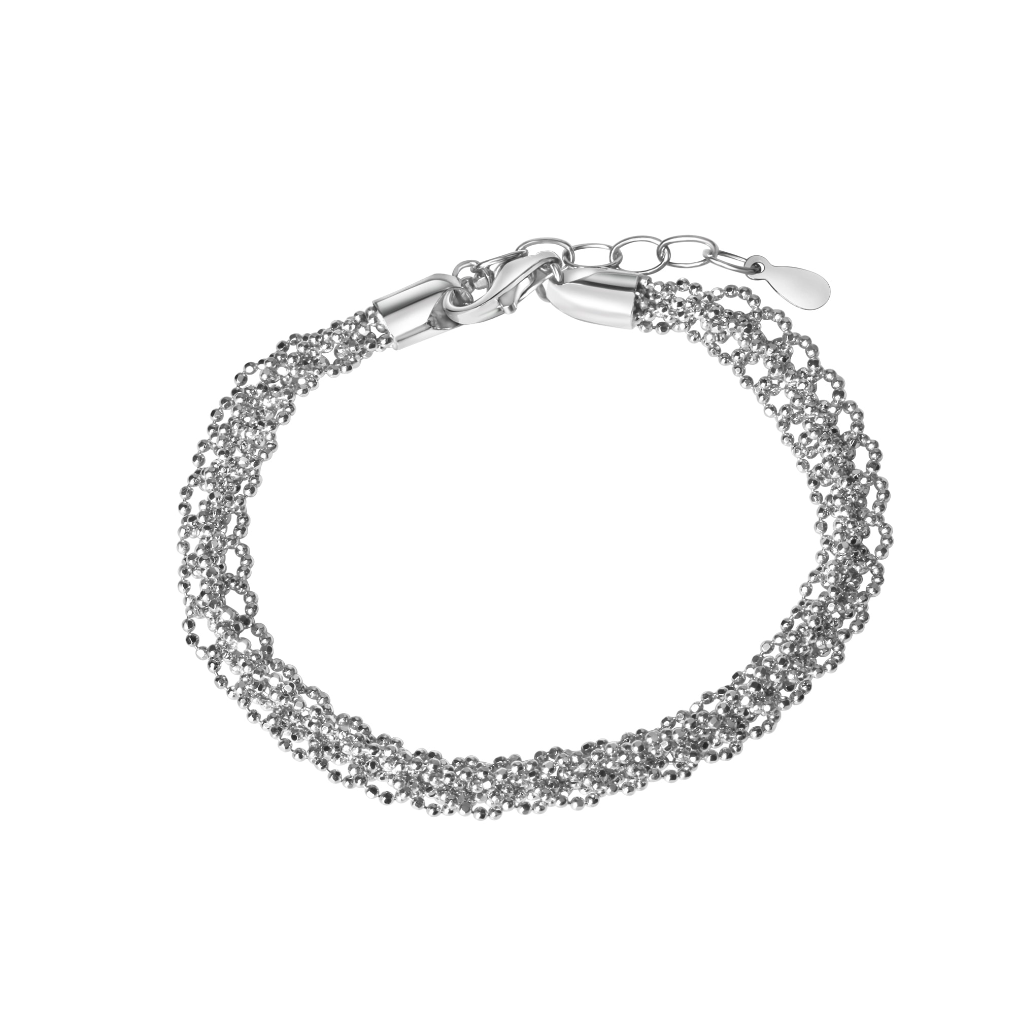 Black Friday Vivance Armband rhodiniert Sterling Silber BAUR »925/- | Kugelkette«