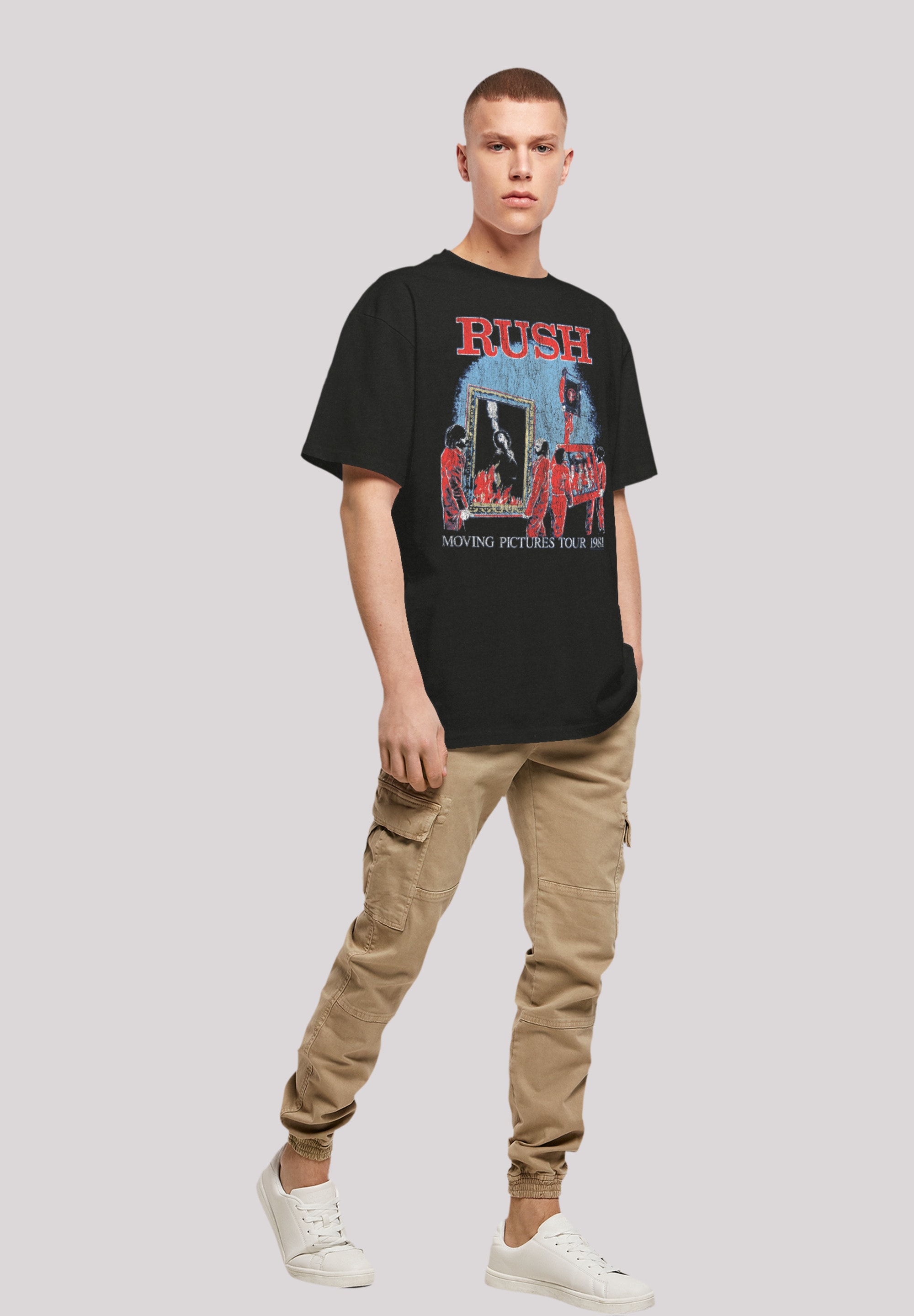 F4NT4STIC T-Shirt »Rush Rock Band Moving Pictures Tour«, Premium Qualität ▷  bestellen | BAUR | T-Shirts