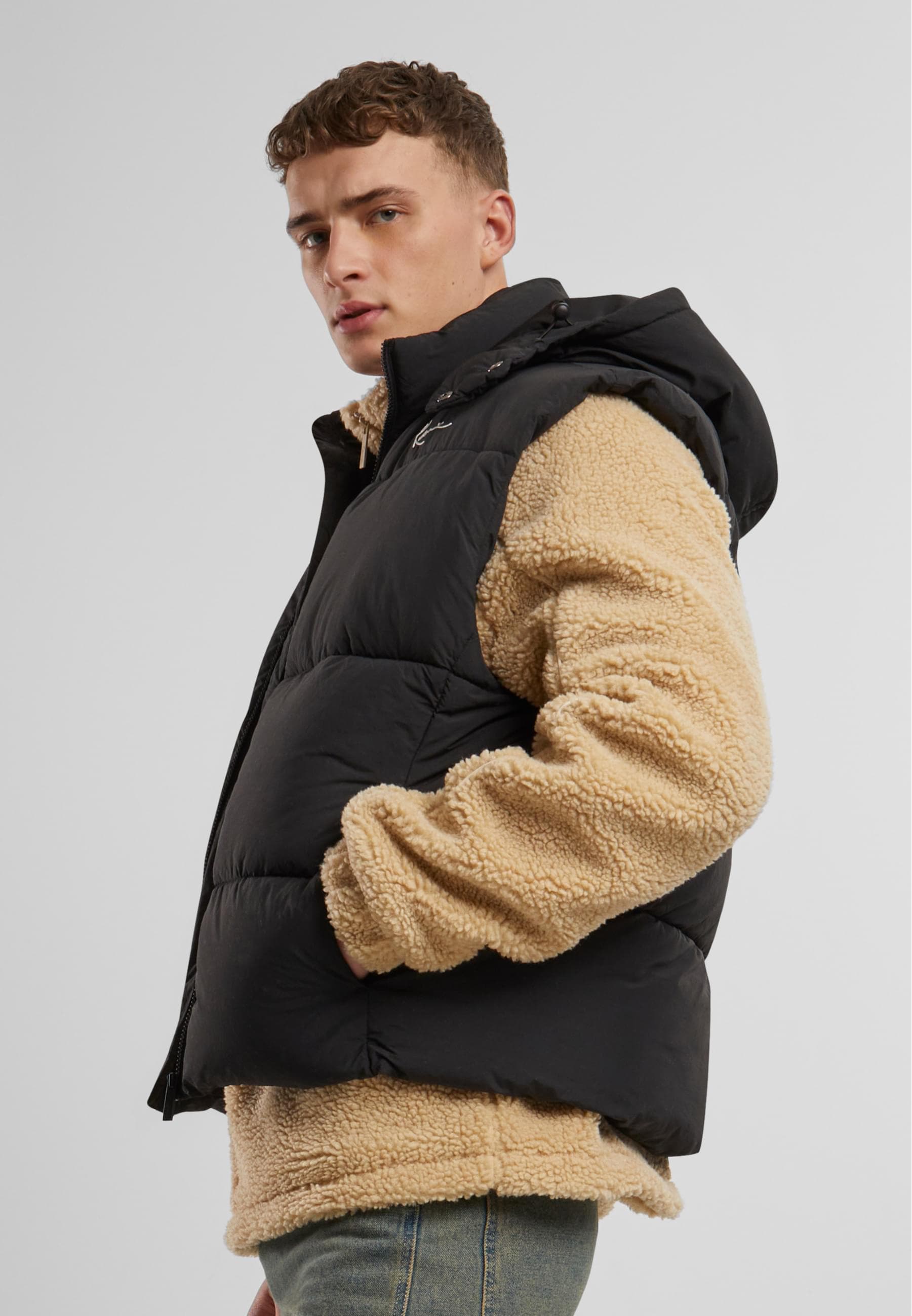Karl Kani Steppweste »Karl Kani Karl Kani Small Signature Puffer Vest«, (1 tlg.)