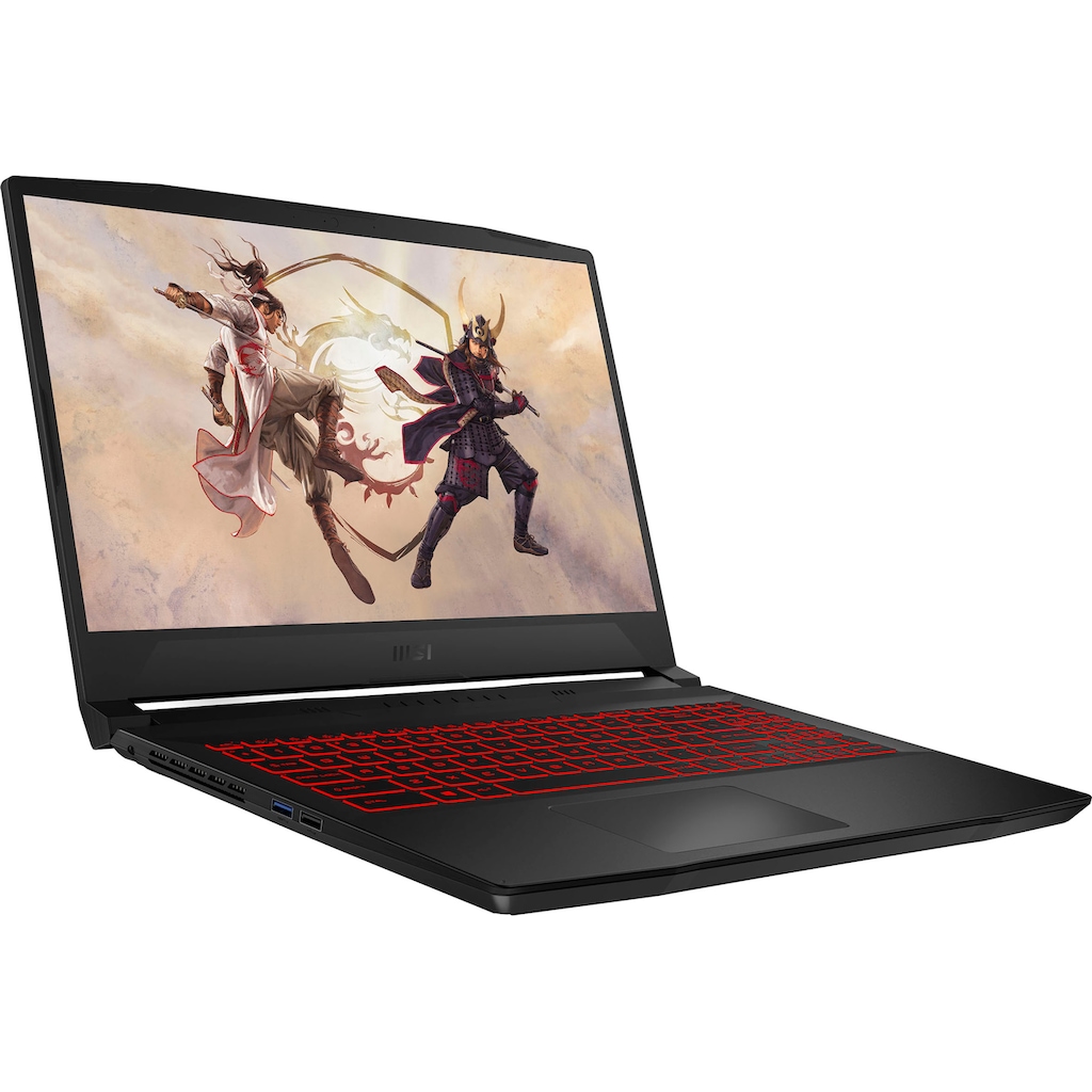 MSI Gaming-Notebook »Katana GF66 12UG-449«, 39,6 cm, / 15,6 Zoll, Intel, Core i7, GeForce RTX 3070, 1000 GB SSD