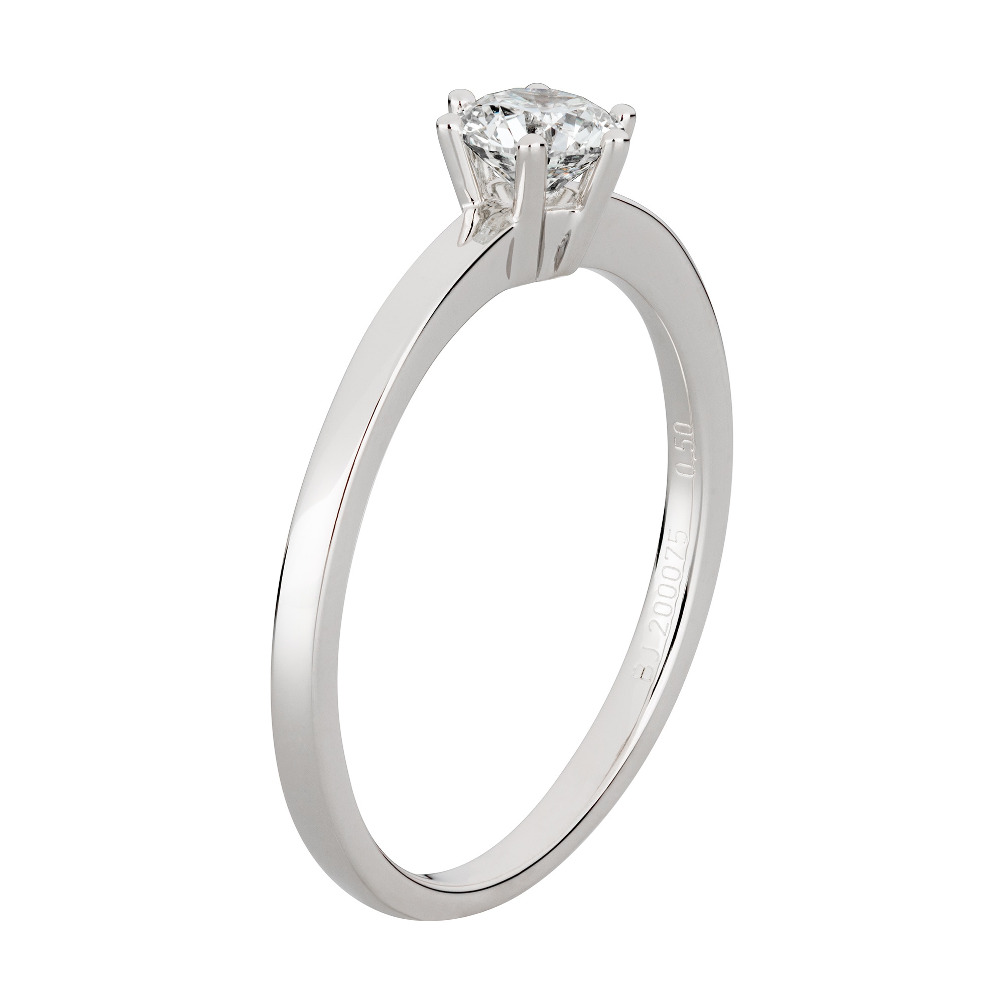 Orolino Fingerring »Gold 750 mit natürlichem Brillant 0,50ct.«