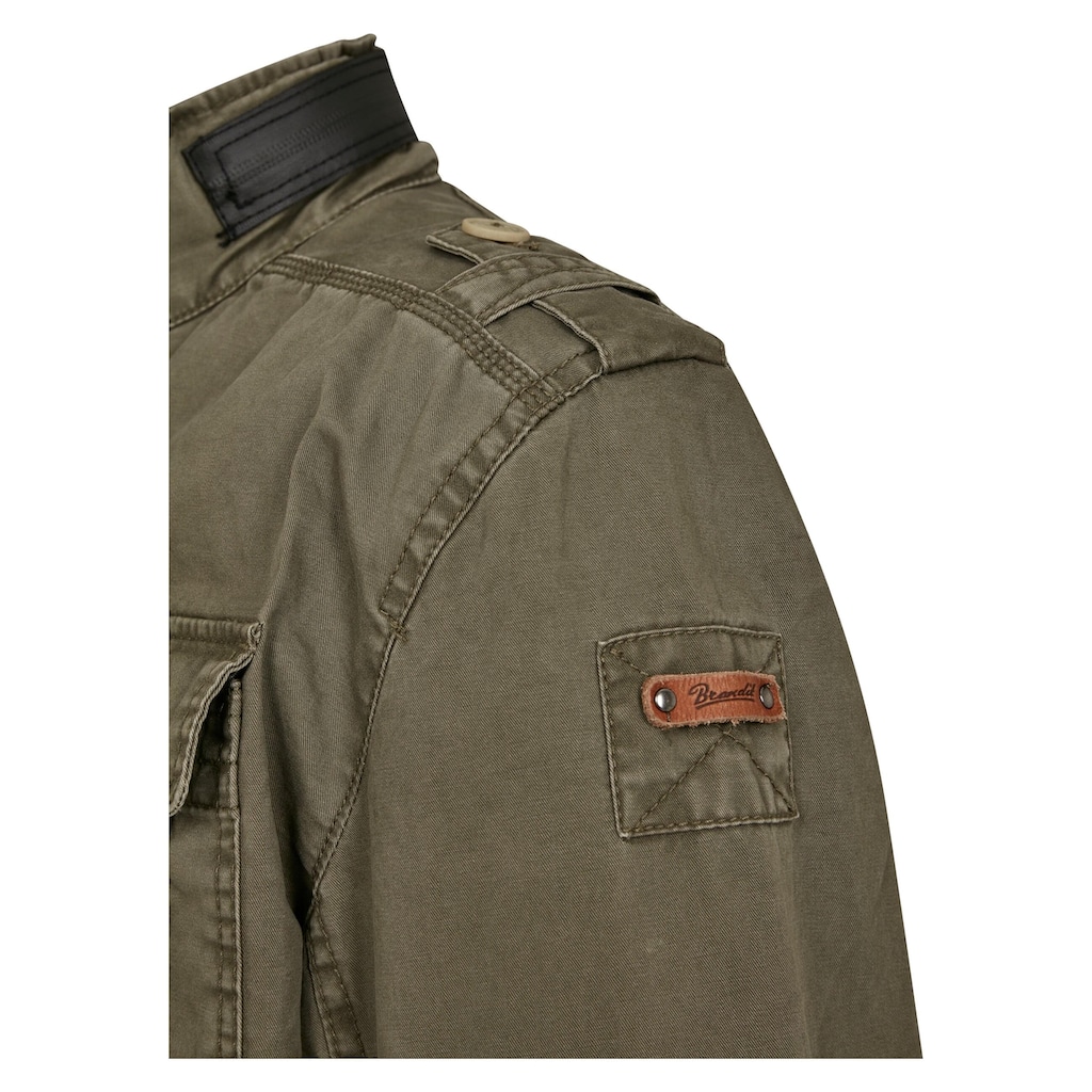 Brandit Allwetterjacke »Brandit Herren Britannia Jacket«, (1 St.), ohne Kapuze