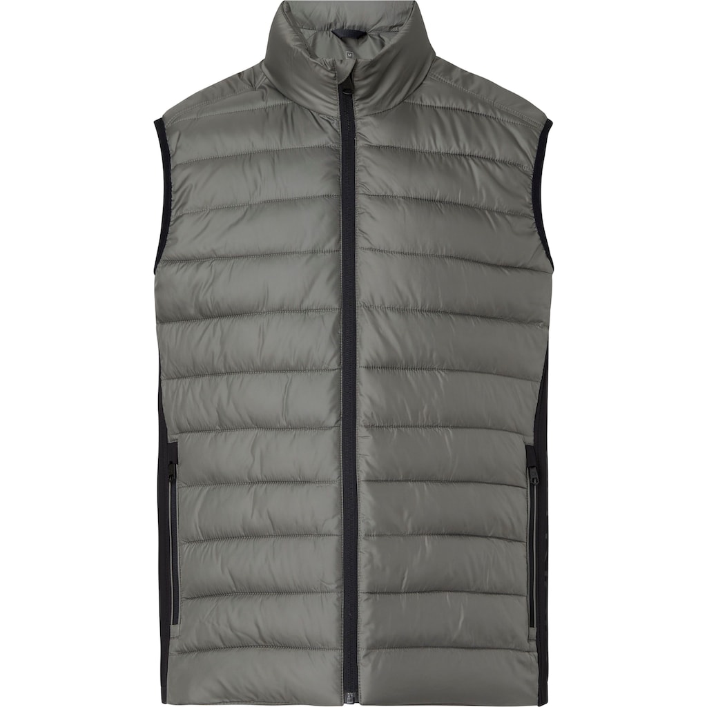 Calvin Klein Steppweste »RECYCLED SIDE LOGO VEST«, mit kontrastfarbenen Details