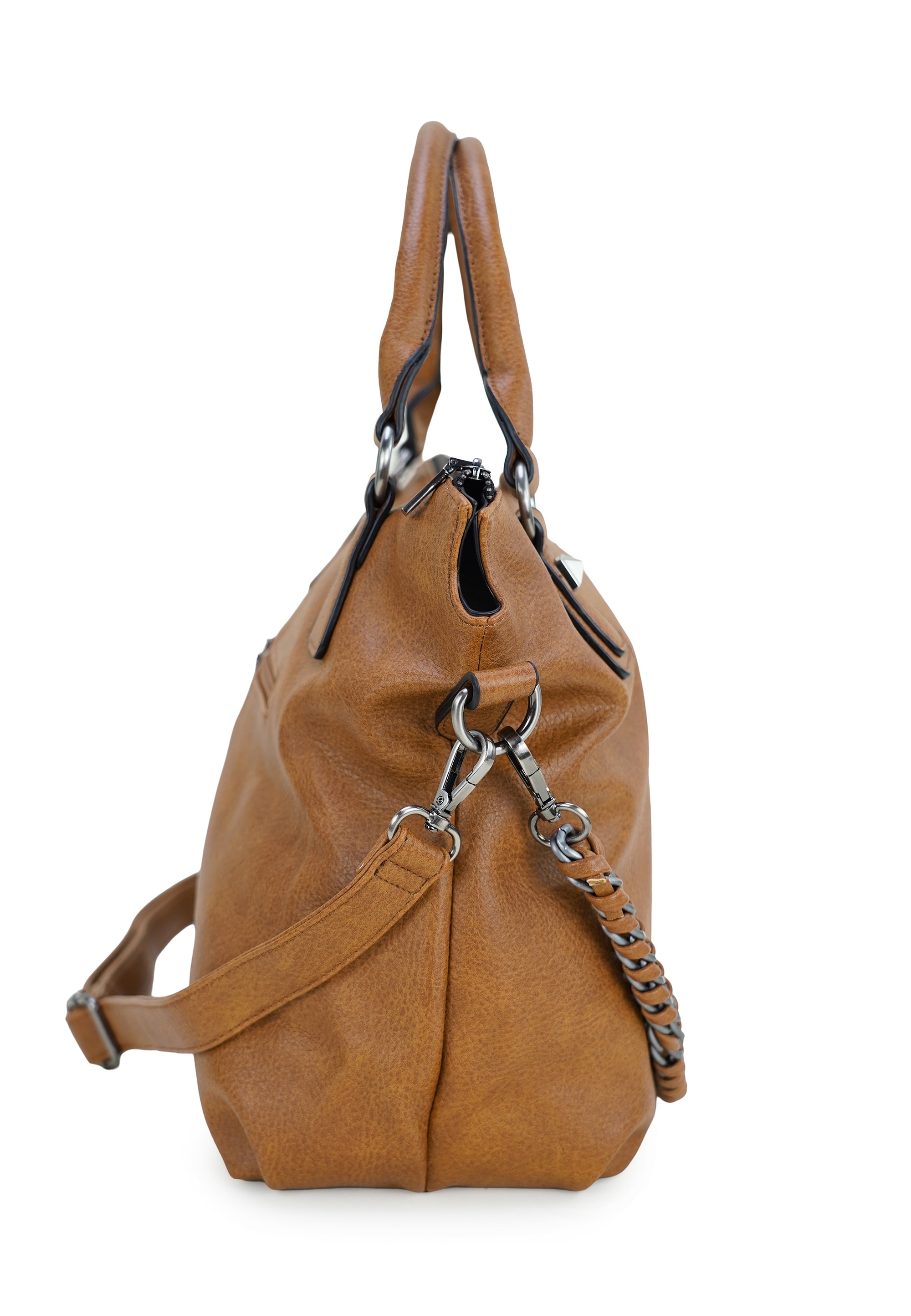 Harpa Schultertasche »MAXX« mit dekorativer, geflochtener Kette