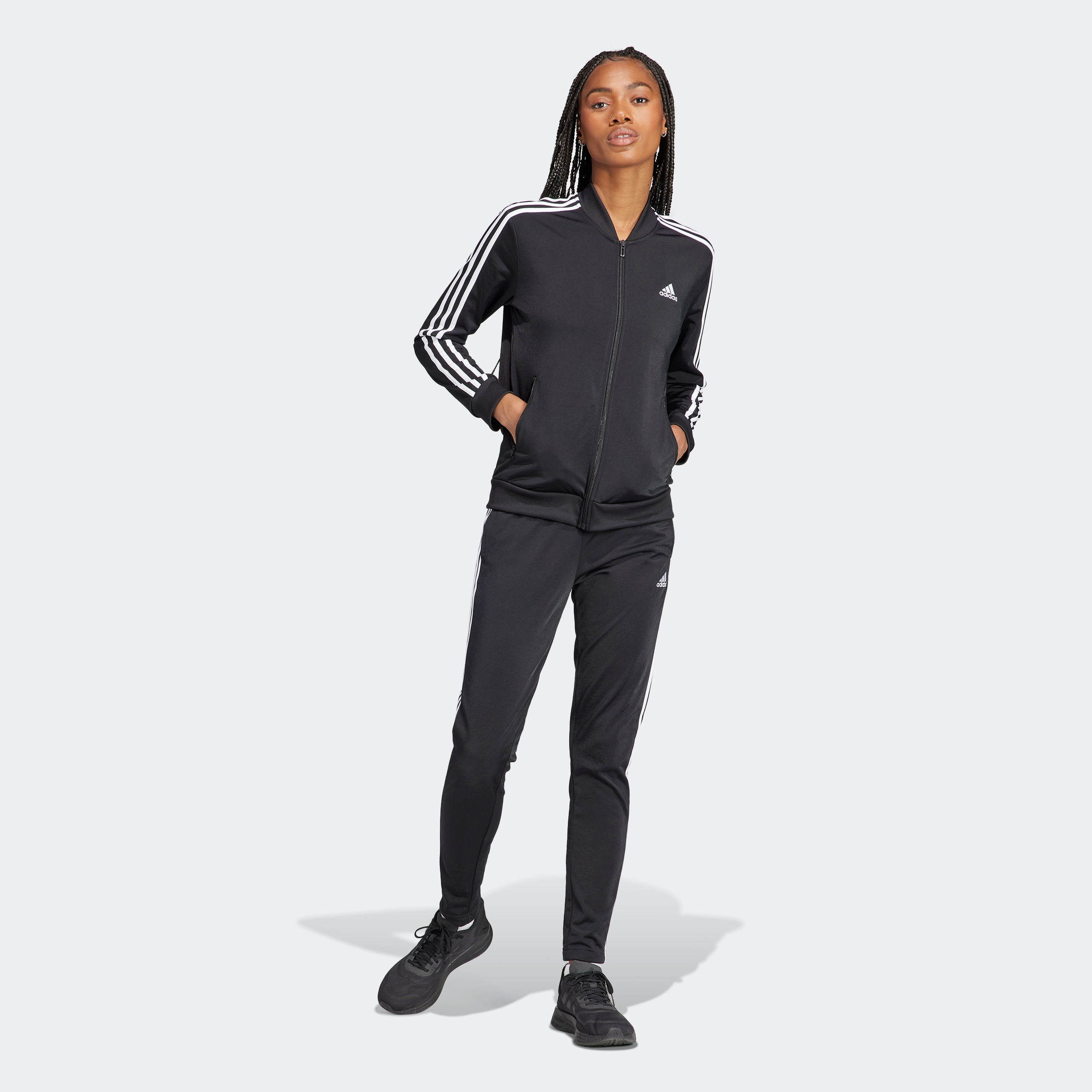 adidas Sportswear Trainingsanzug "W 3S TR TS" 2 Stk. tlg. günstig online kaufen