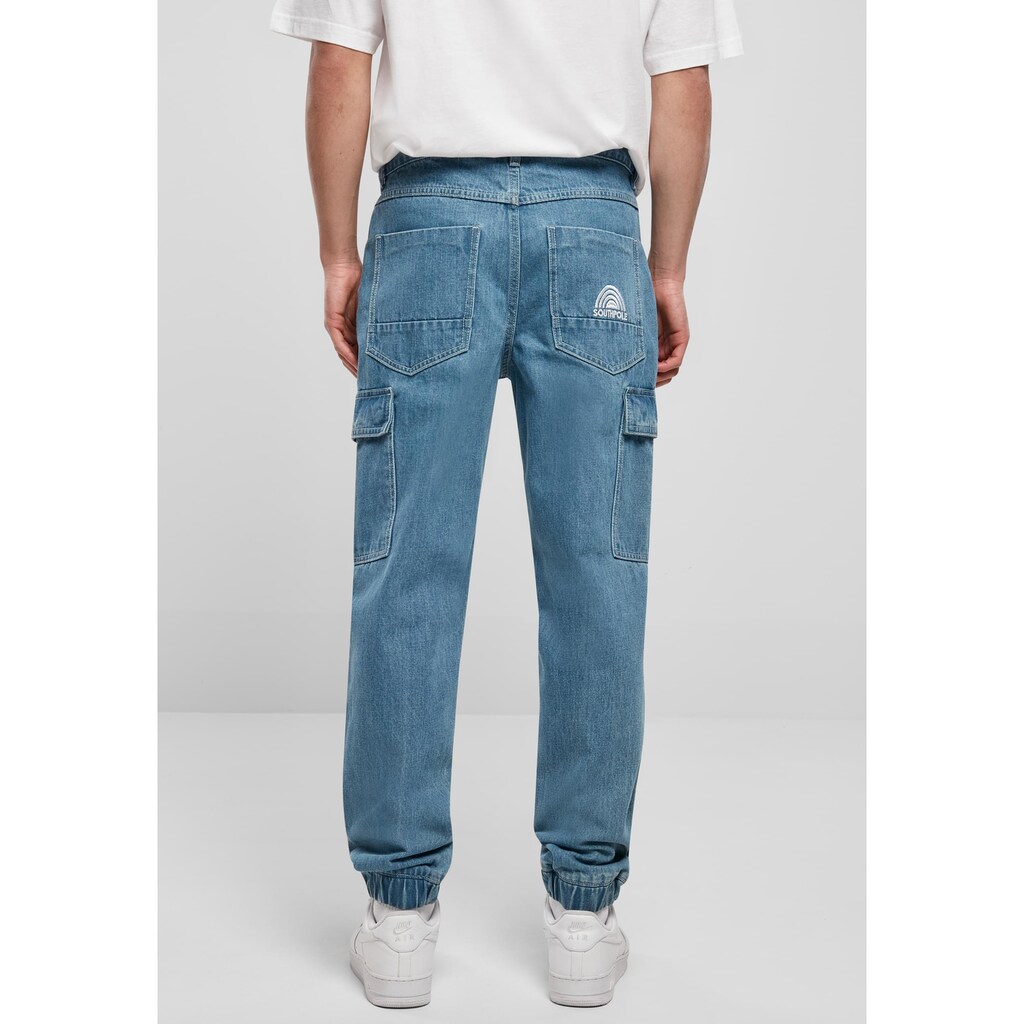 Southpole Bequeme Jeans »Southpole Herren Southpole Denim With Cargo Pockets«, (1 tlg.)