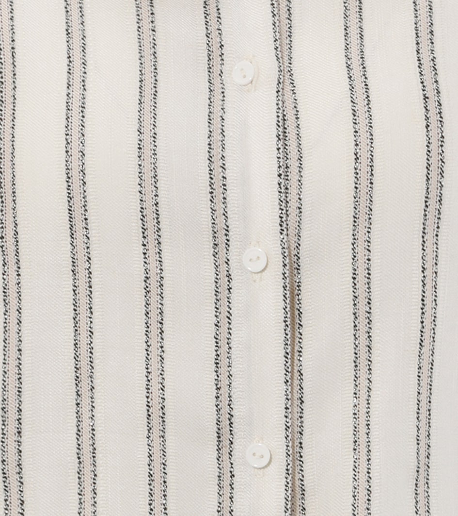 Aniston CASUAL Hemdbluse, mit Glitzerfäden verzierten Streifen