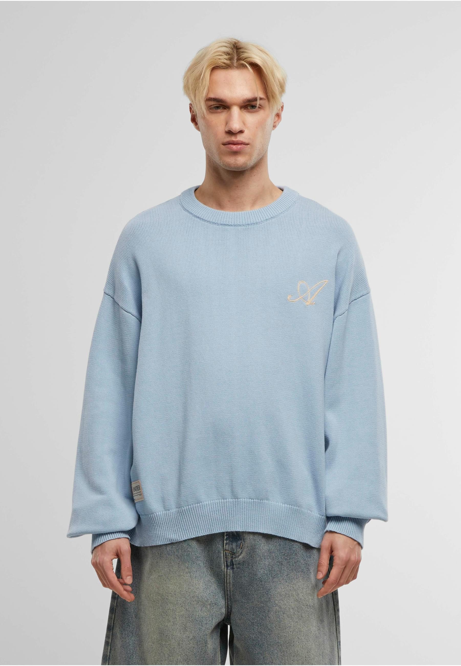 Another Cotton Lab Sweater »Another Cotton Lab Logo Mesh Knit Sweater«, (1 tlg.)