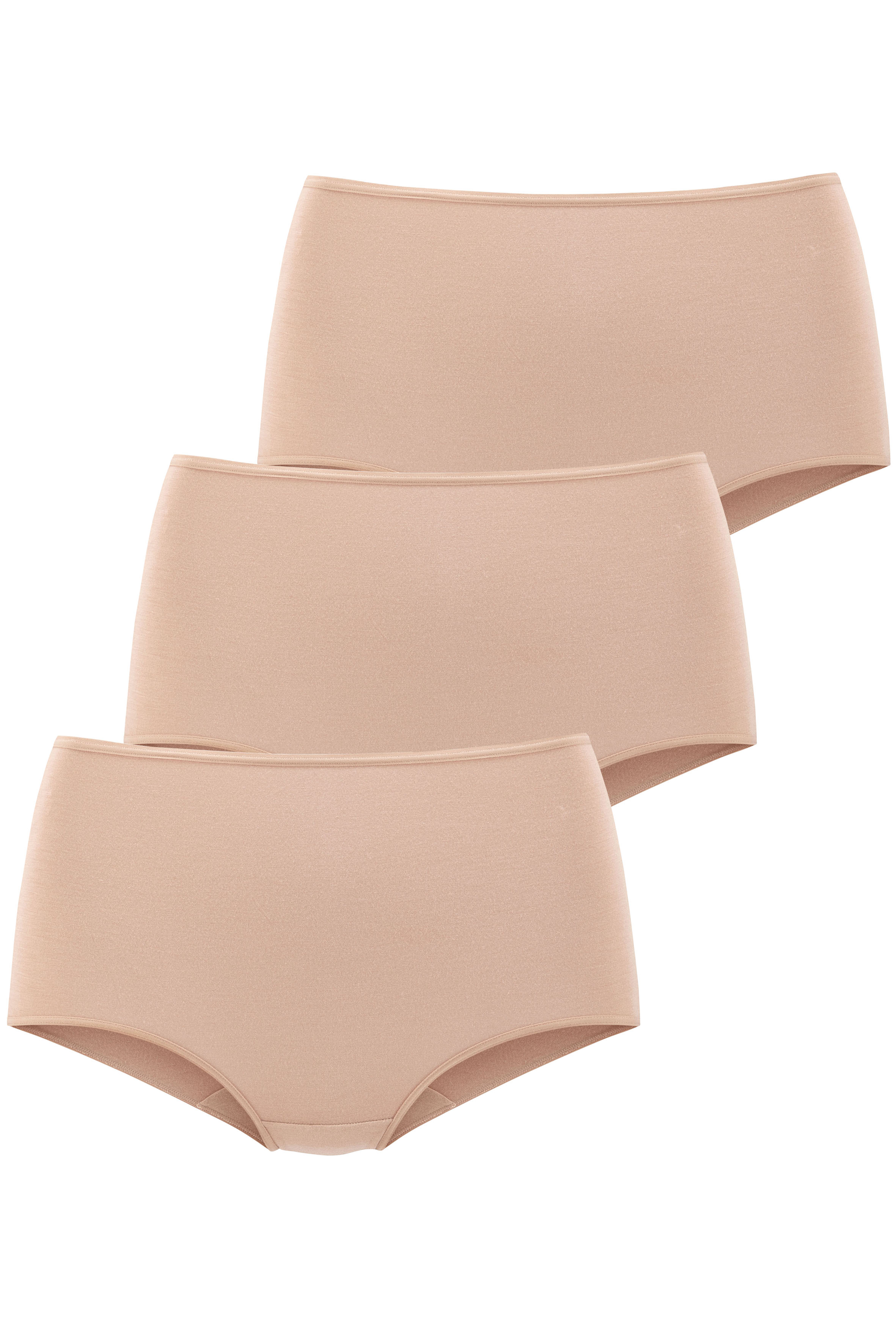 LASCANA Taillenslip "aus hochwertiger Modal-Qualität" 3er-Pack, angenehm leichte Ware, flache Abschlüsse
