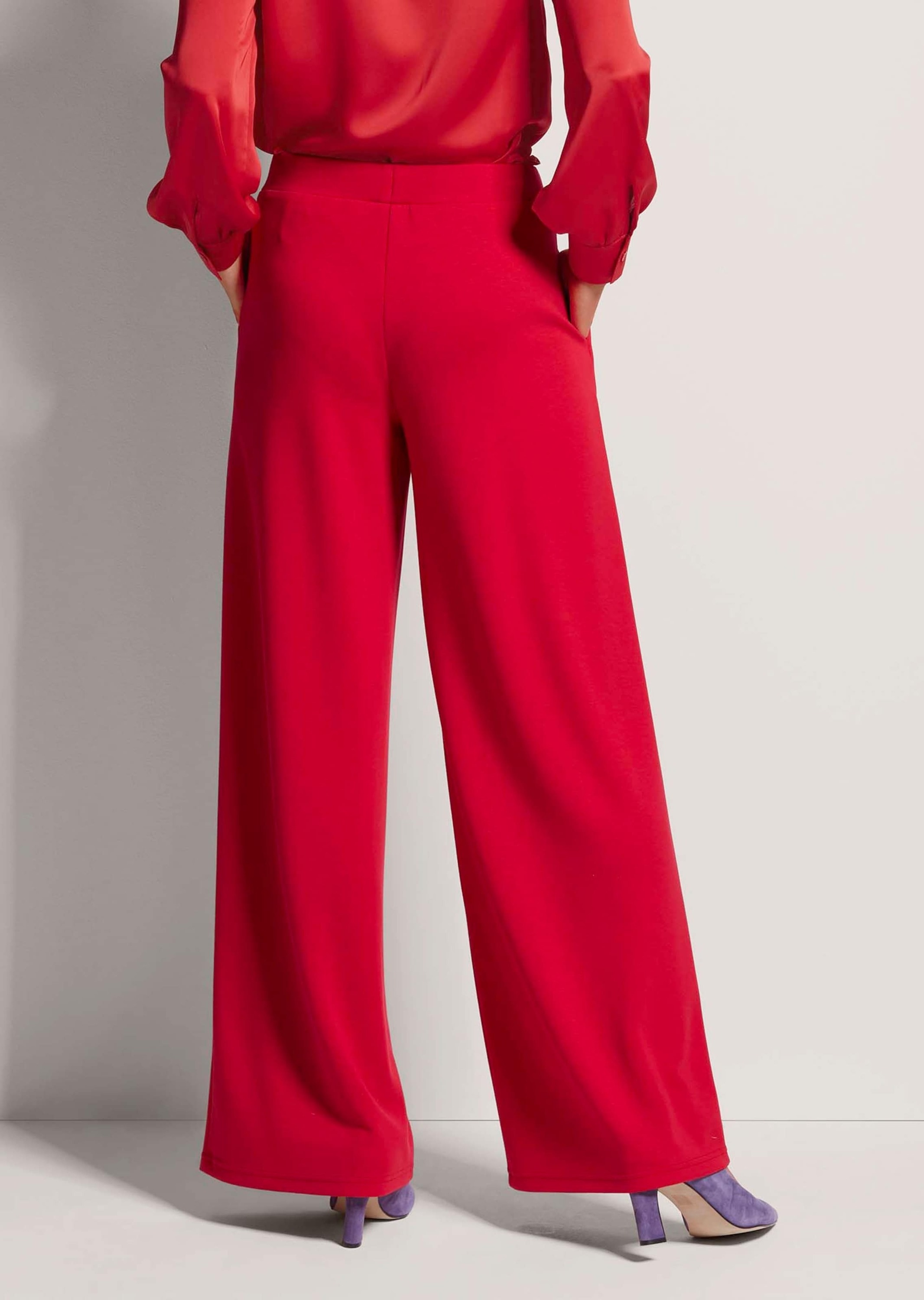 MADELEINE Stoffhose »Hose Schlupfhose mit eleganter Beinweite«