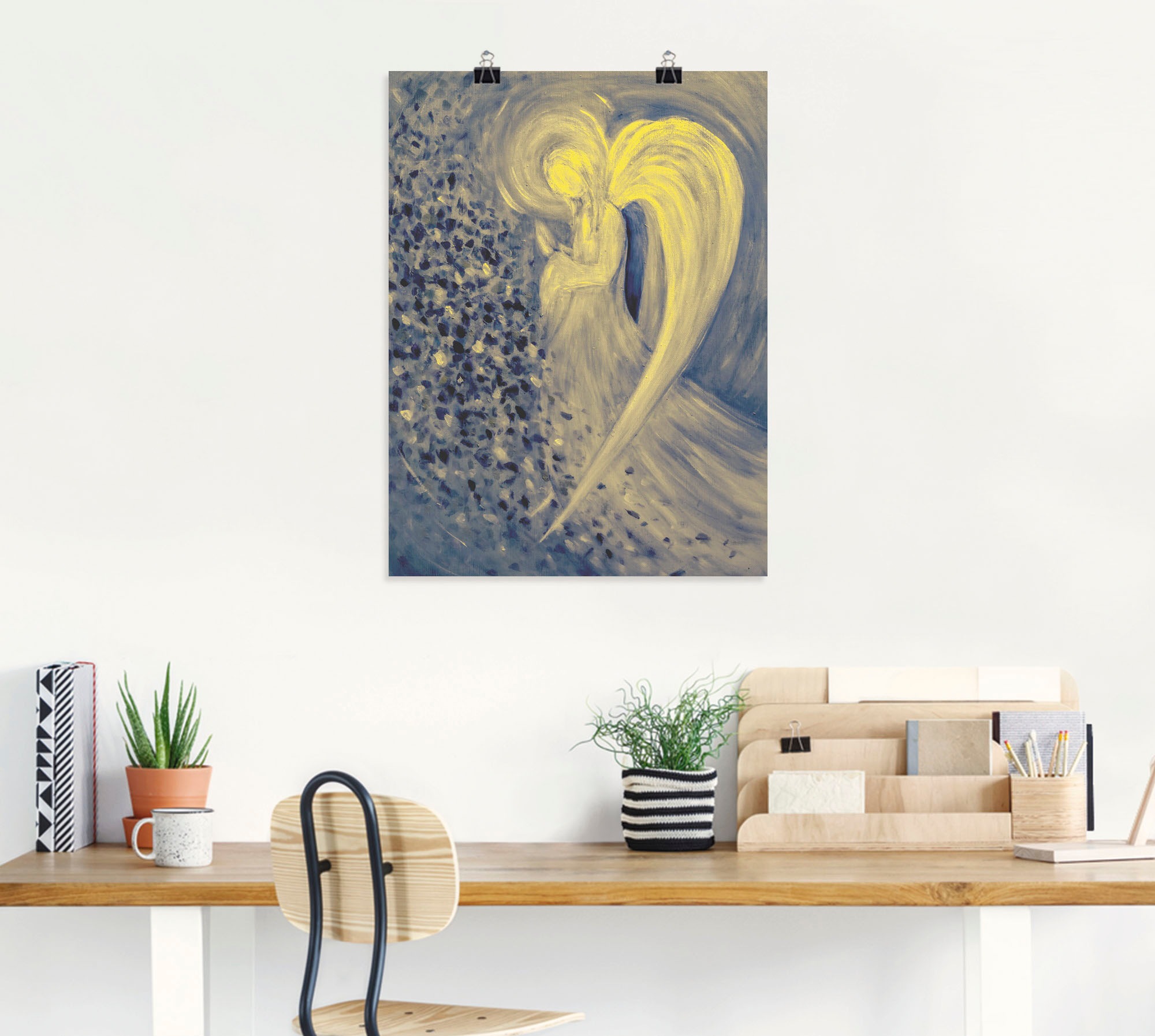 Artland Wandbild »Engel der Nacht«, Religion, (1 St.), als Leinwandbild, Poster, Wandaufkleber in verschied. Größen