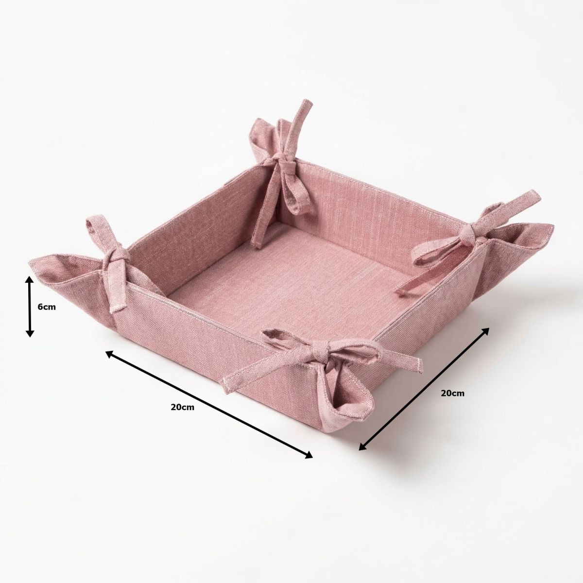Home affaire Brotkorb »Brotkorb Rose 20x20cm«