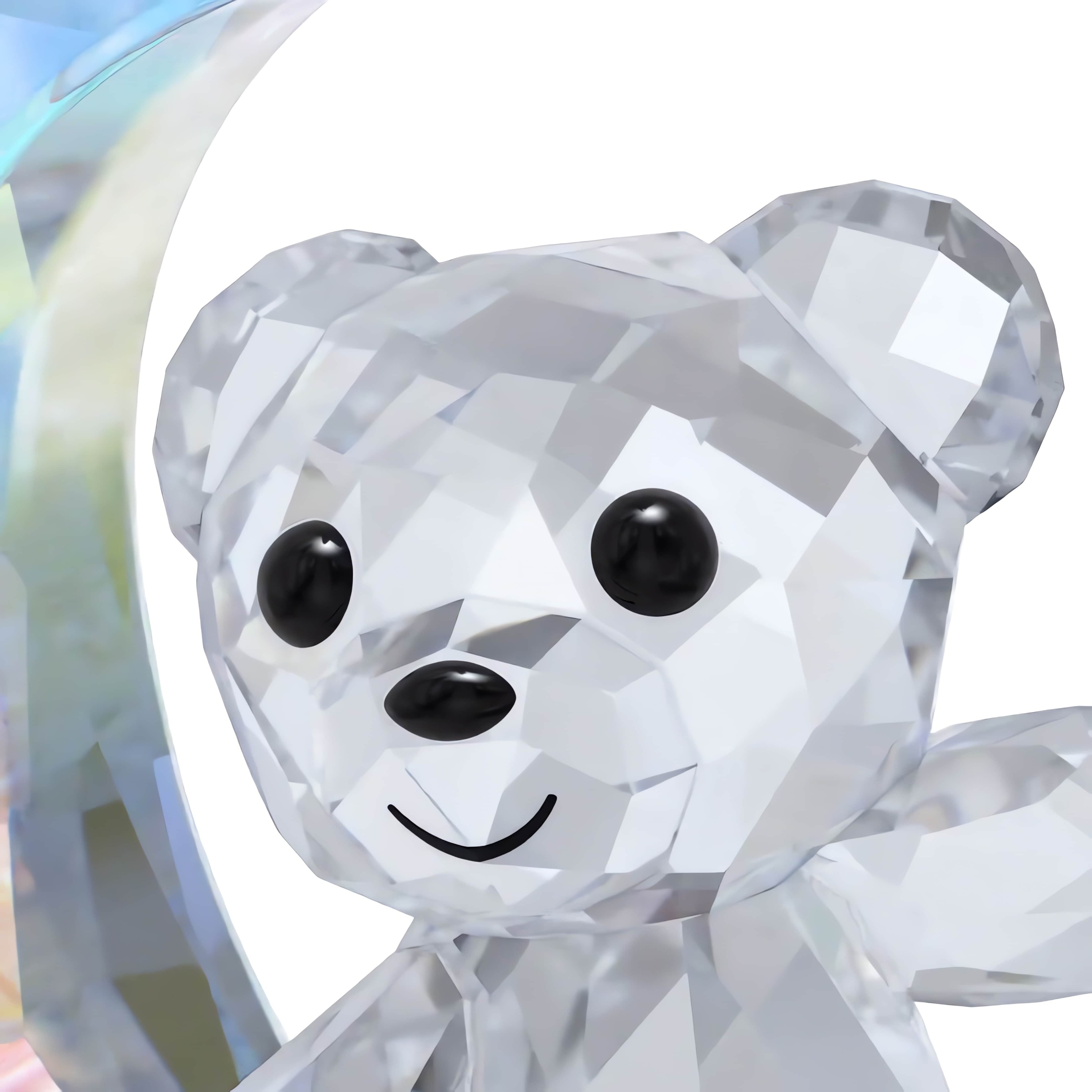 Swarovski Dekohänger »Kristallfigur Sammelfigur Kris Bär Mond Ornament« Swarovski® Kristall