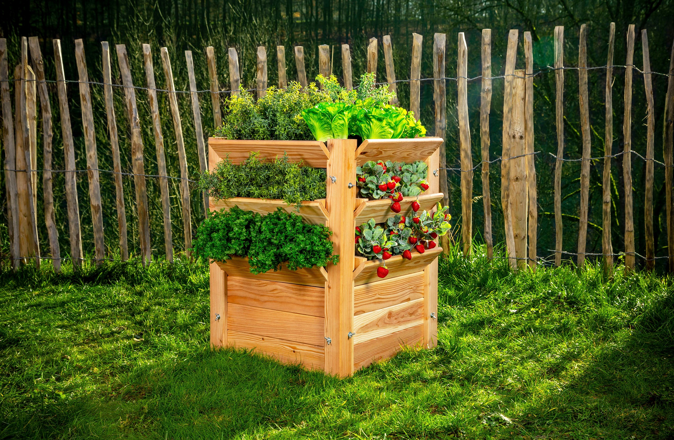 WESTMANN Hochbeet »Premium L«, 250 l, BxTxH: 64x65x73 cm