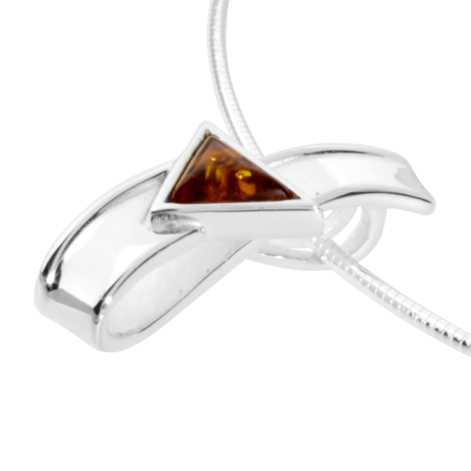 OSTSEE-SCHMUCK Kette mit Anhänger »- Gleiter-Ingiara - Silber 925/000 - Bernstein«