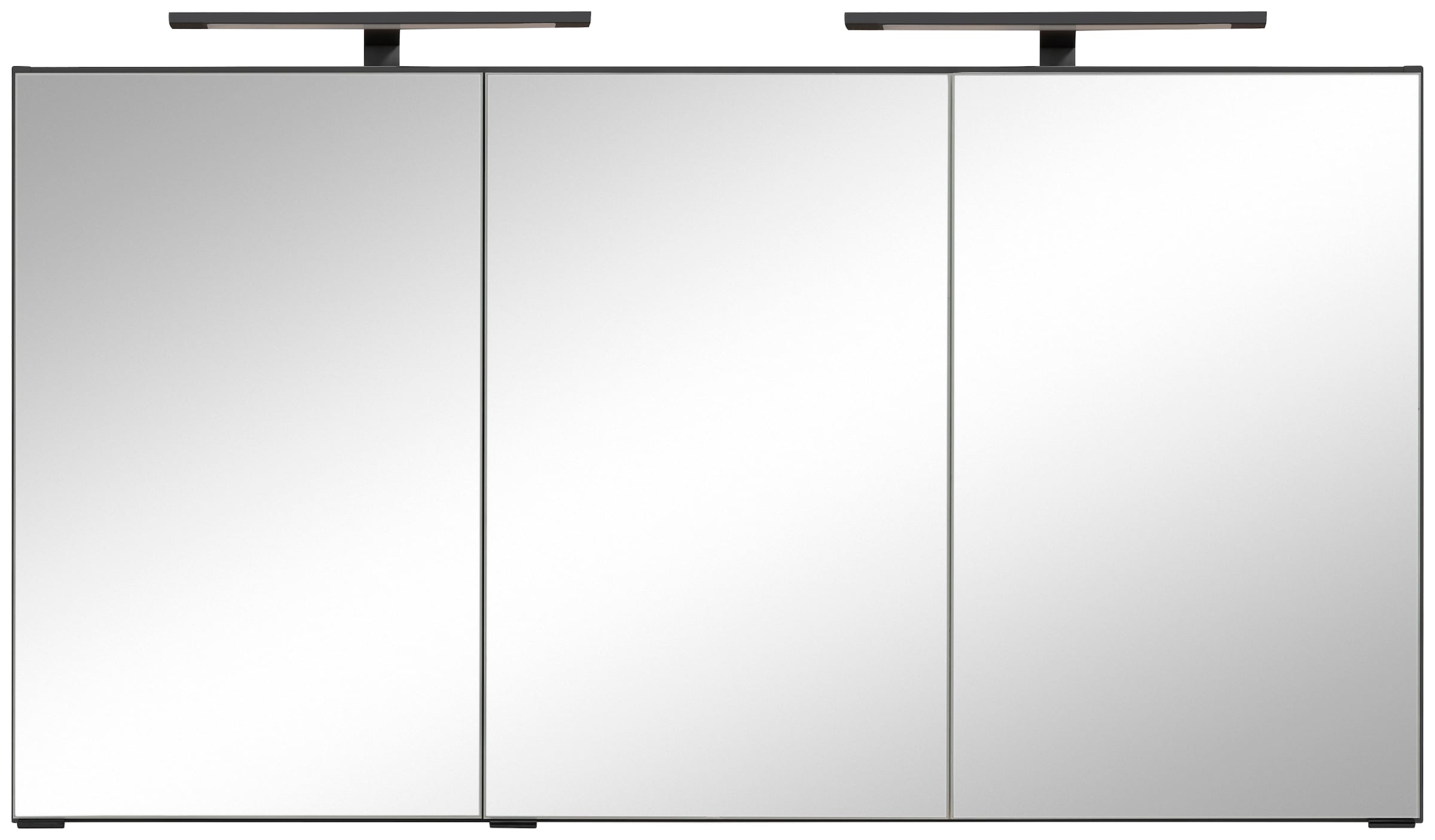 HELD MÖBEL Spiegelschrank ""Trento", Badezimmerschrank, Badmöbel", Breite 120 cm, mit 3D-Effekt, Spiegeltüren, inklusive