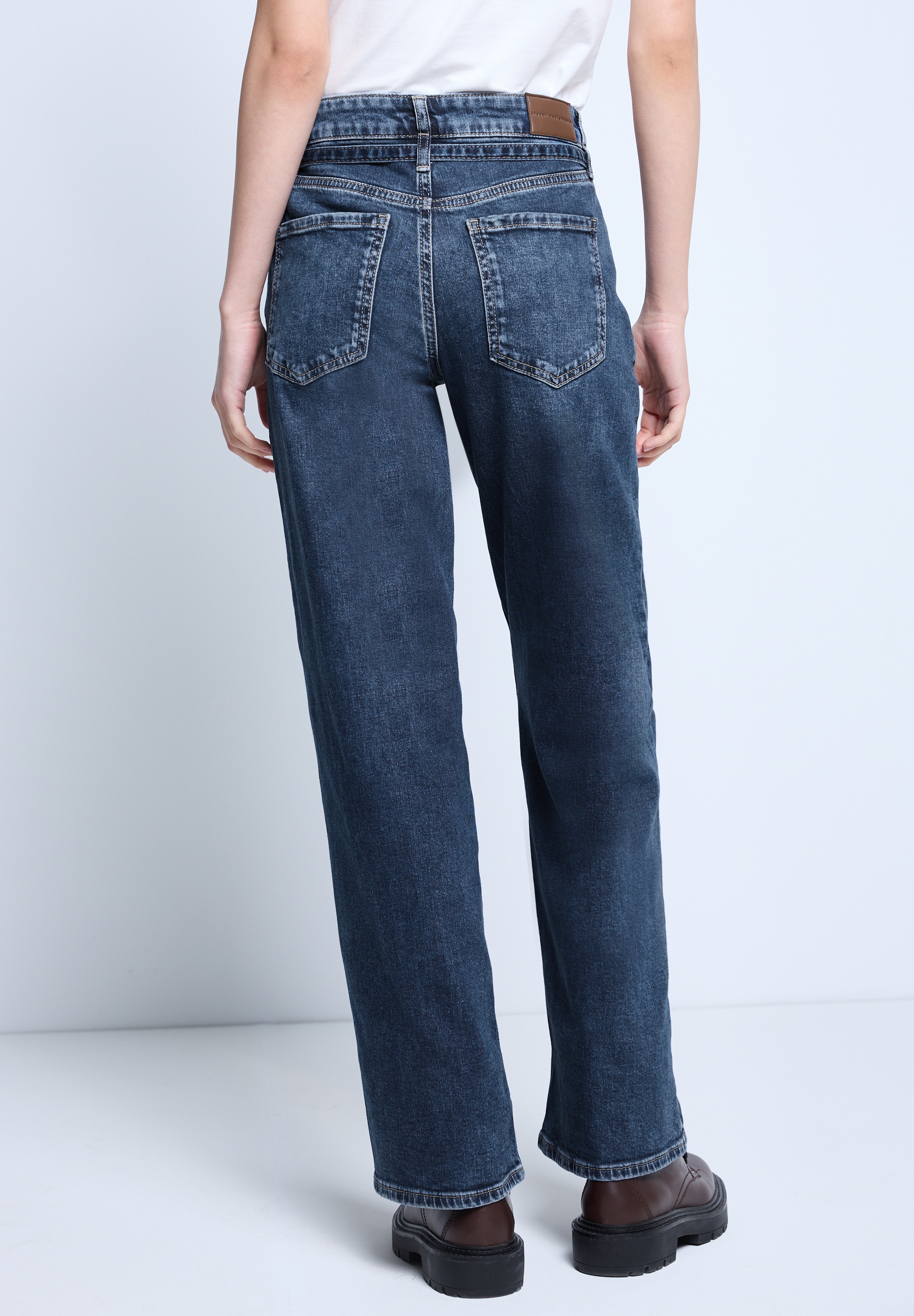 STREET ONE STUDIO Comfort-fit-Jeans aus Baumwolle mit Stretchanteil günstig online kaufen