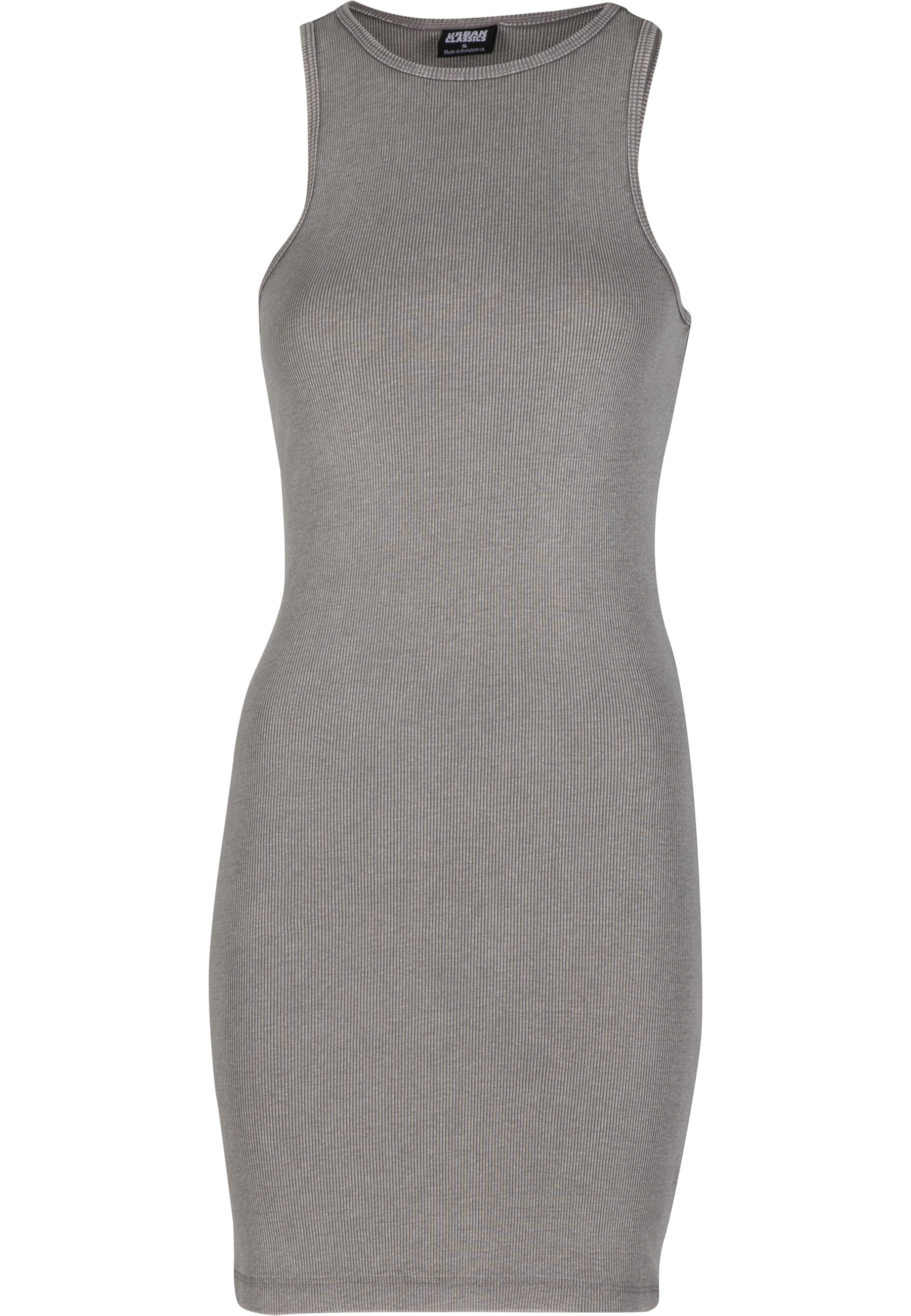 URBAN CLASSICS Shirtkleid "Urban Classics Ladies Washed Rib Jersey Dress" 1 günstig online kaufen