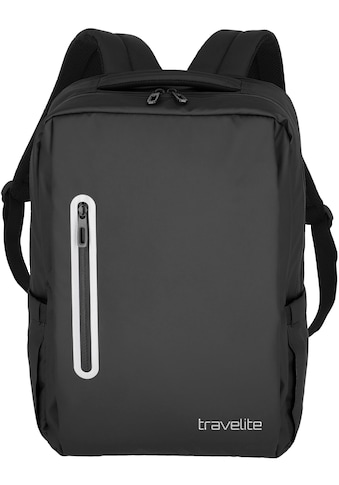 travelite Rucksack »Basics Boxy, 43 cm, schwarz« kaufen