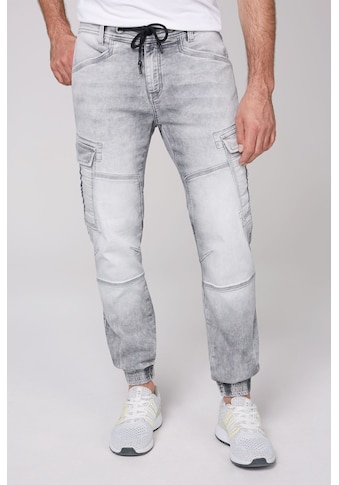 CAMP DAVID Regular-fit-Jeans, Beintaschen mit Druckknopfverschluss kaufen