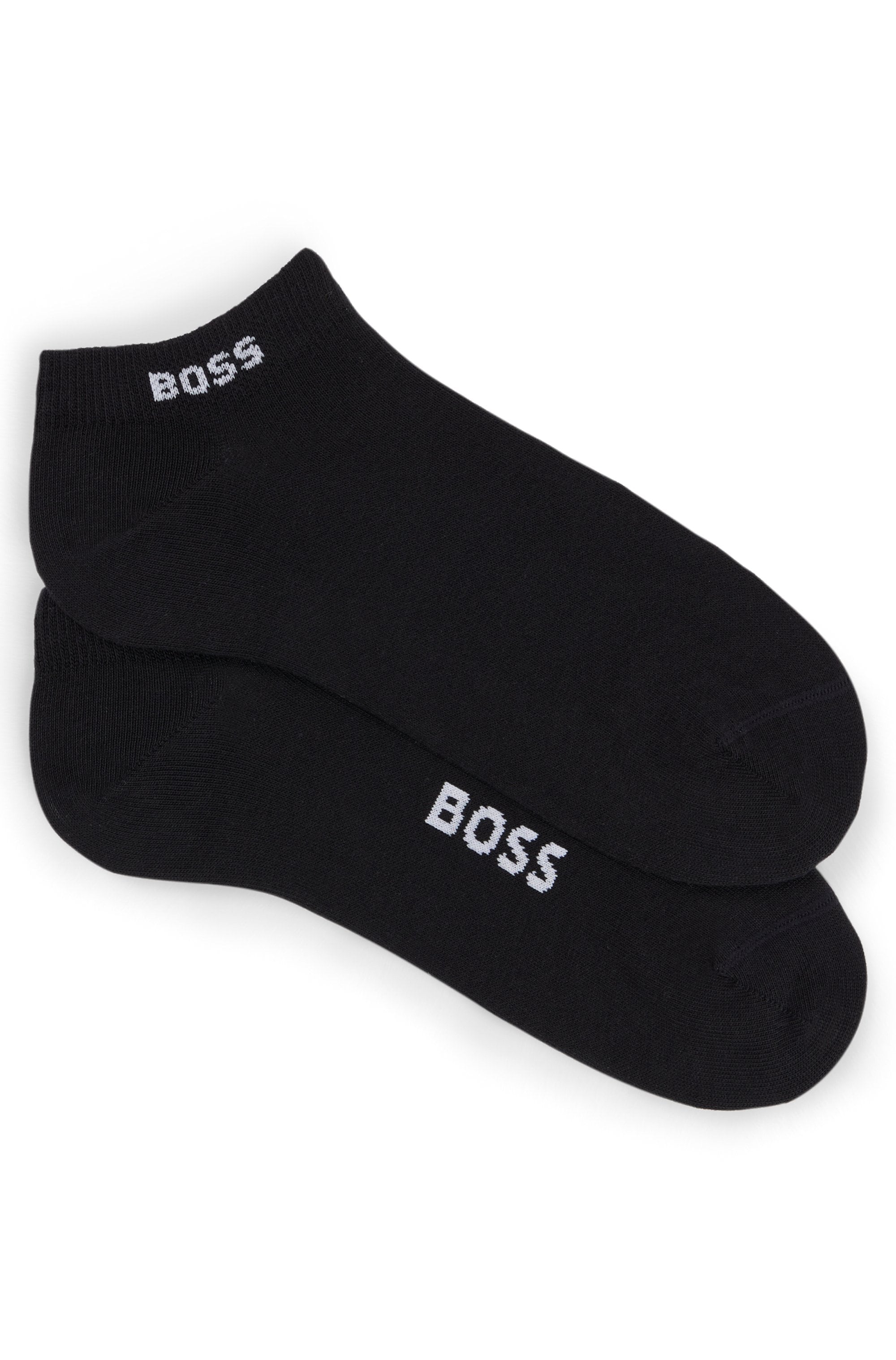BOSS Sneakersocken "2P AS Logo CC W" Packung, 2 Paar tlg. mit Logoschriftzug
