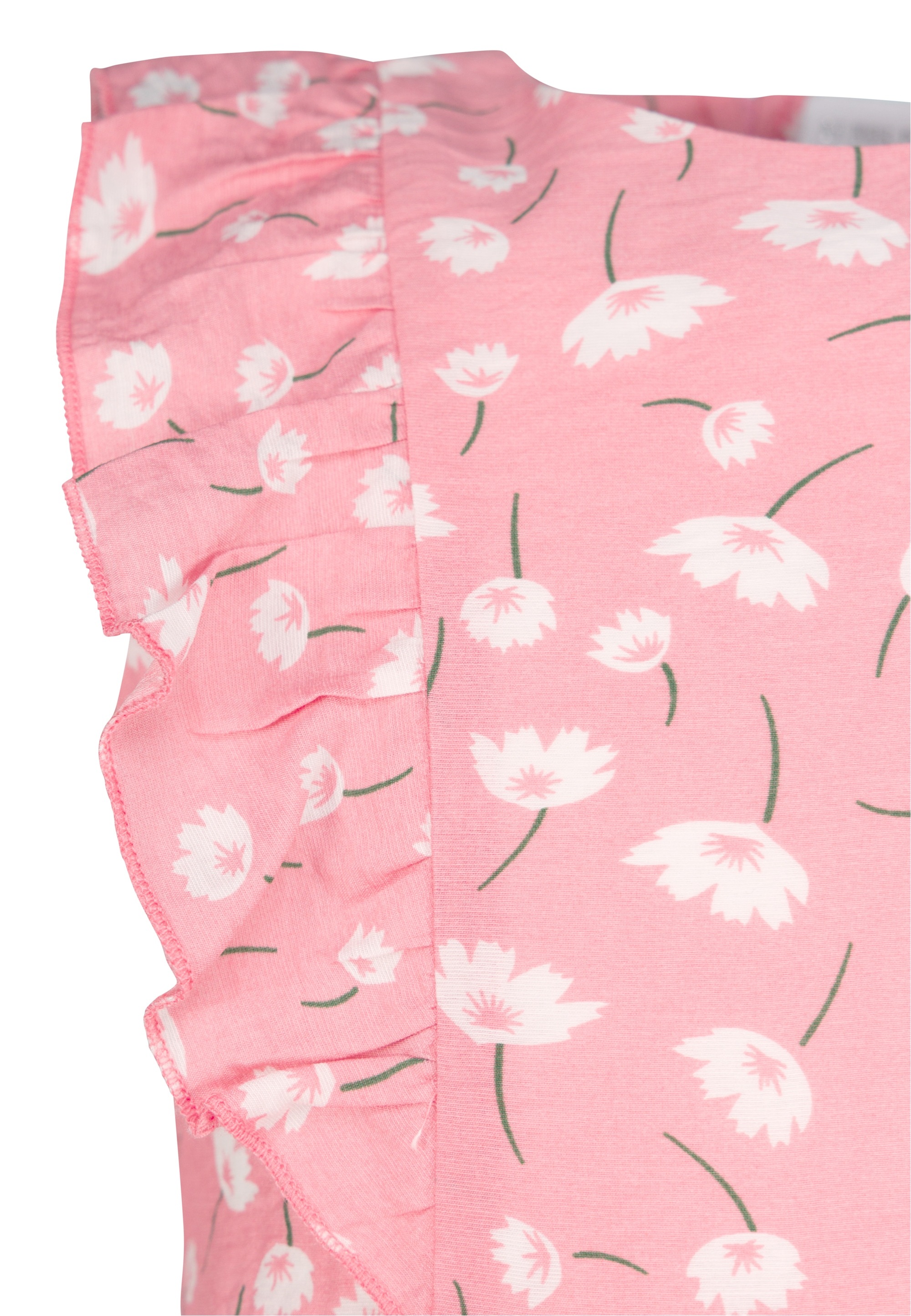 SALT AND PEPPER Jerseykleid »Kids Park«, mit Blumen-Print und Rüschen