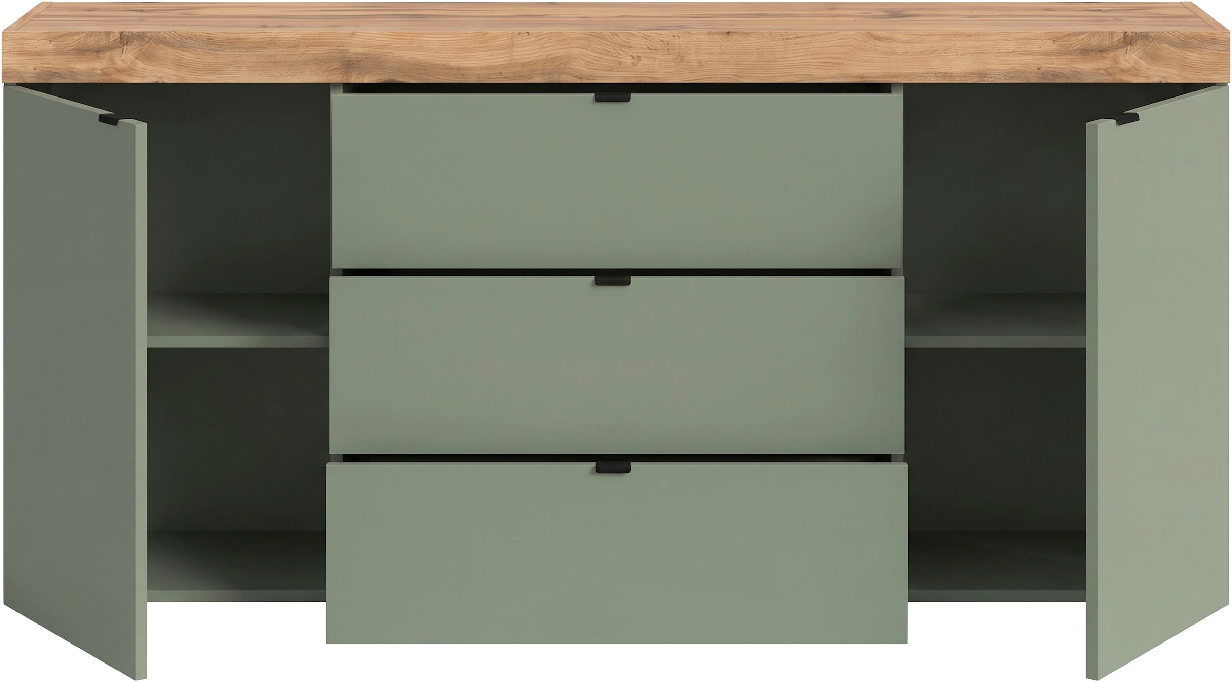 OTTO home Sideboard »MAMBO II, Breite 160cm, 2 Türen, 3 Schubkästen, 4 Fächer« 1 Stk. tlg. Kommode, Anrichte, Wohnzimmer, Schlafzimmer