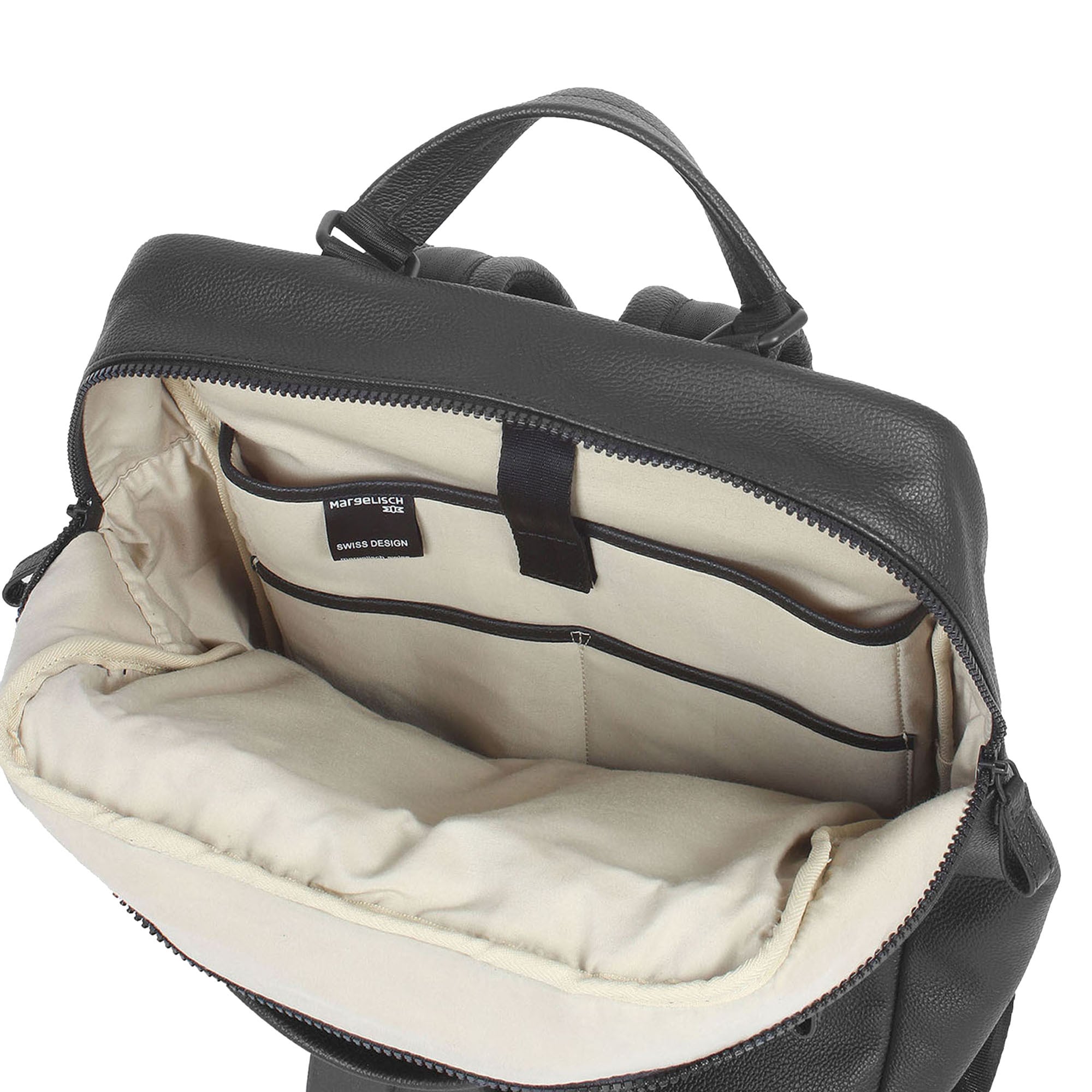 Margelisch Laptoprucksack »MOOR-1«, aus LWG zertifiziertem Leder