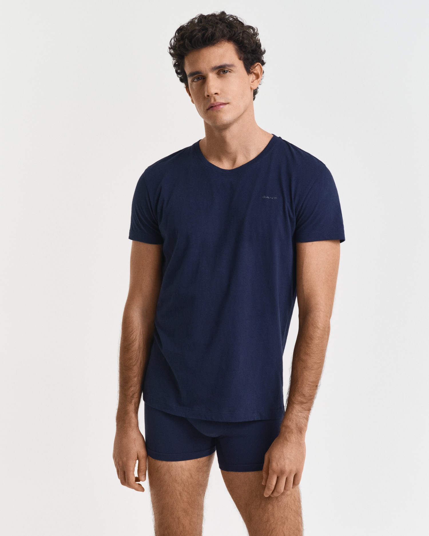Gant Kurzarmshirt »C-NECK T-SHIRT 2-PACK«, Mit Rundhalsausschnitt