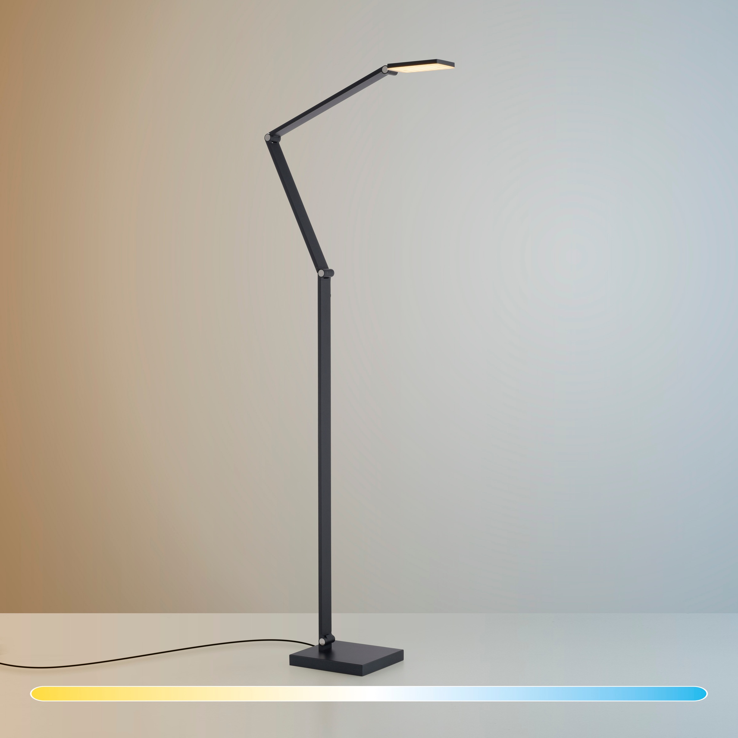 Paul Neuhaus LED Stehlampe »SAMSKY« LED-Board 1 Stk. warmweiß - kaltweiß Tastdimmer, CCT 2700-5000K, Memory, Höhenverstellbar