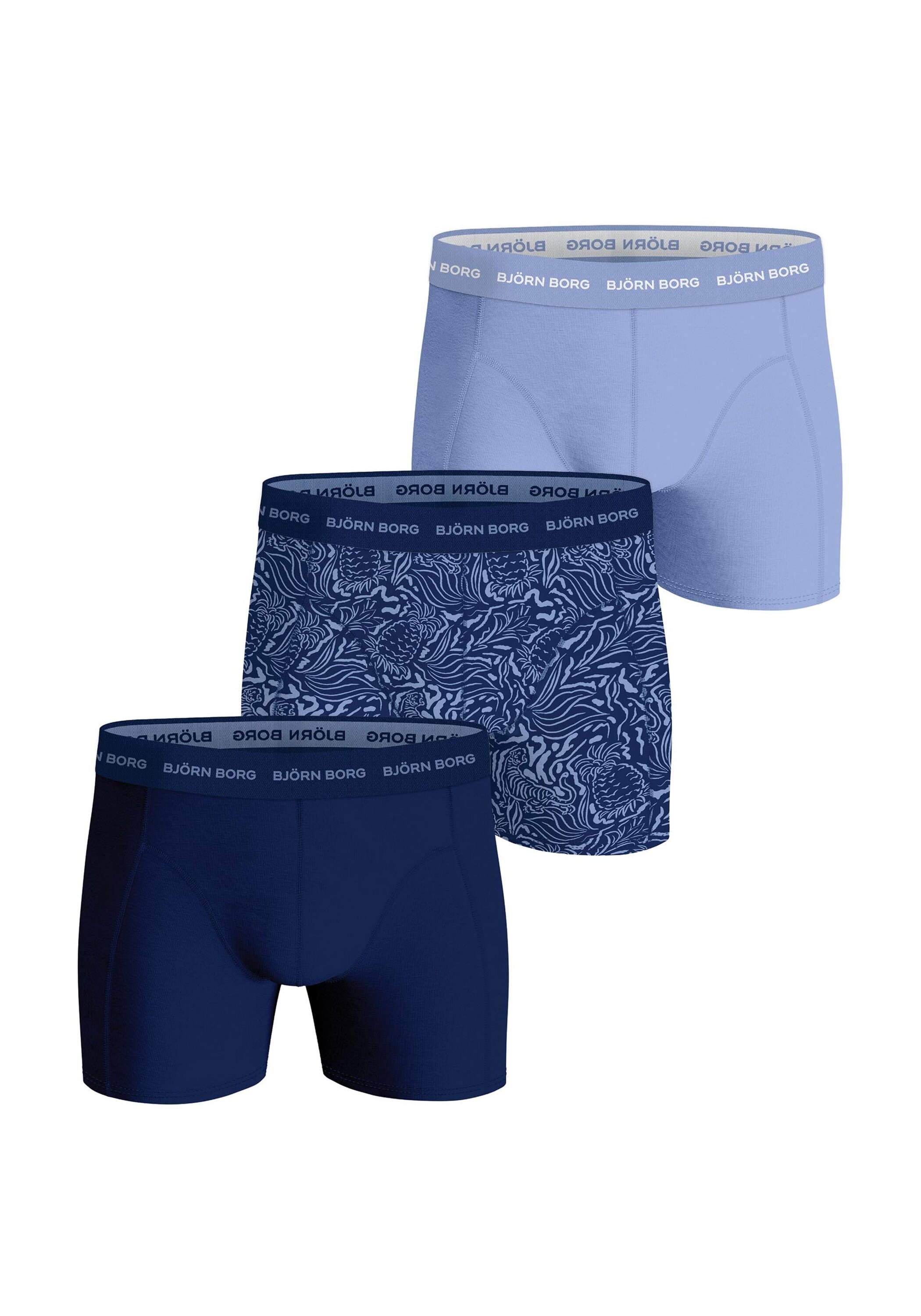 Björn Borg Boxershorts "Boxershort Cotton Stretch Boxer 3P 3er Pack" günstig online kaufen